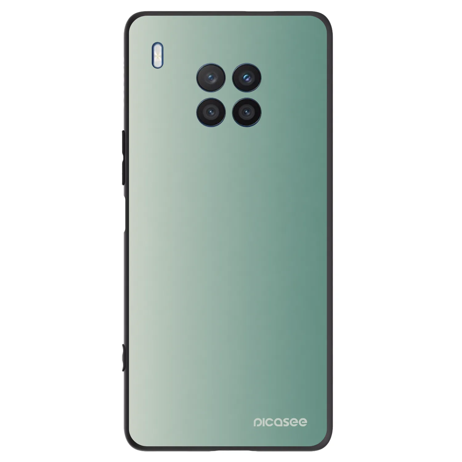 Picasee husă neagră din silicon pentru Honor 50 Lite - Misty Sage