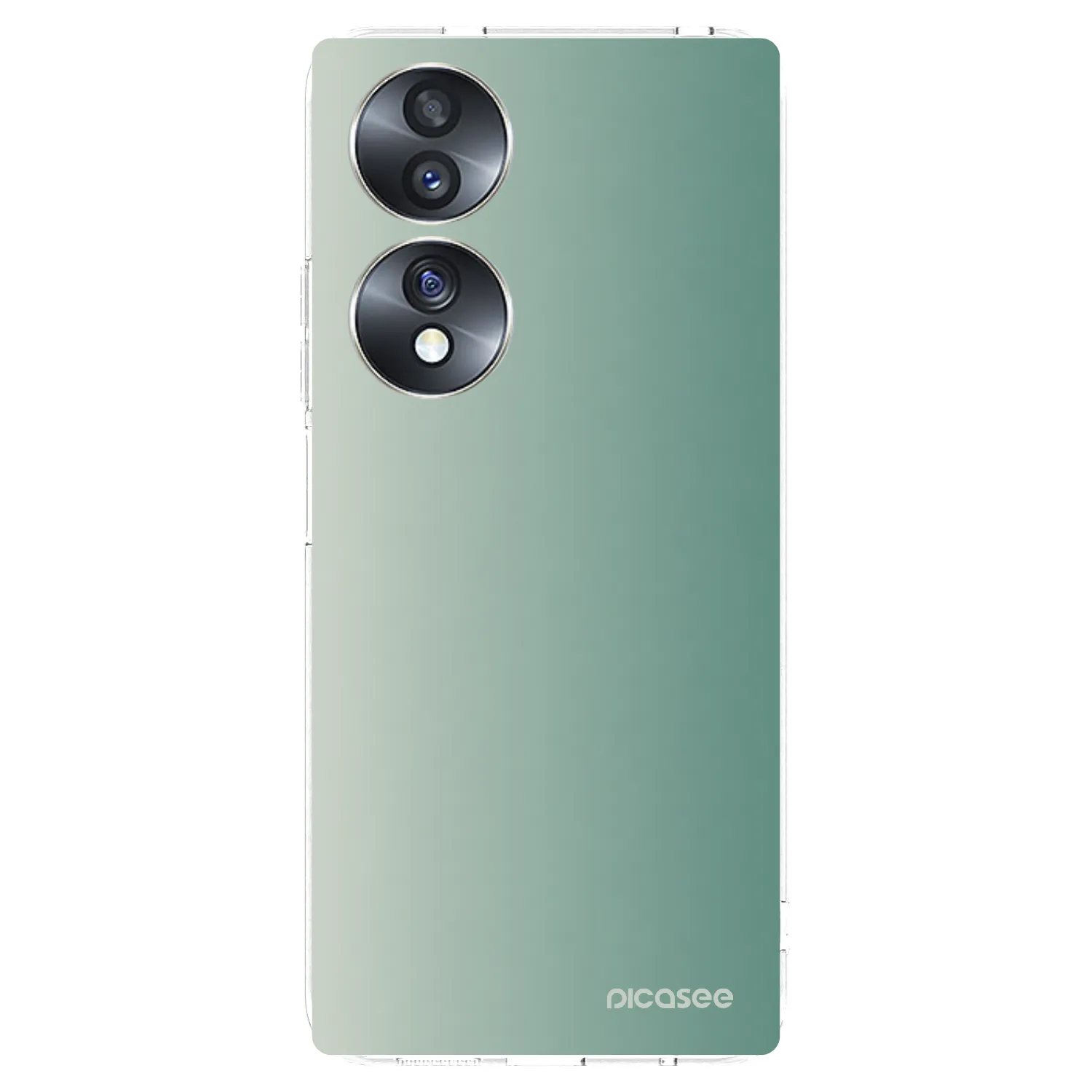 Picasee husă transparentă din silicon pentru Honor 70 - Misty Sage