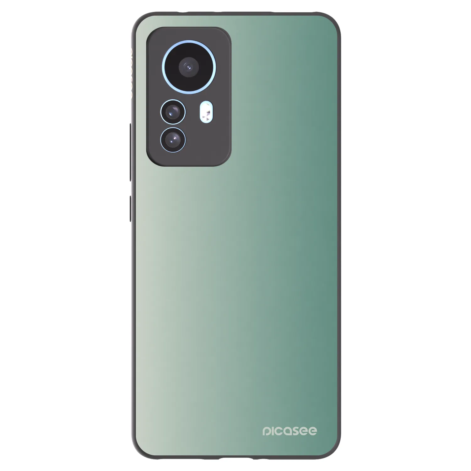 Picasee husă neagră din silicon pentru Xiaomi 12T Pro - Misty Sage