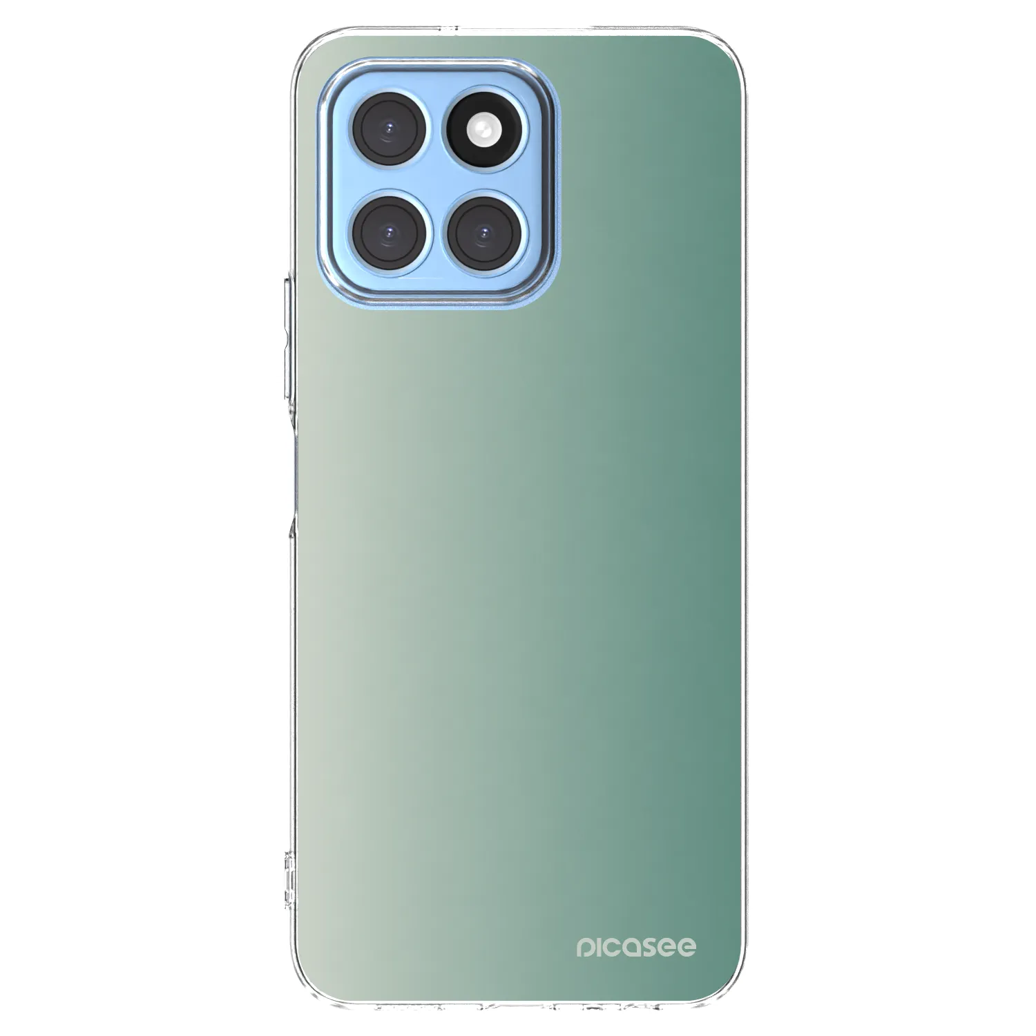 Picasee husă transparentă din silicon pentru Honor X6 - Misty Sage