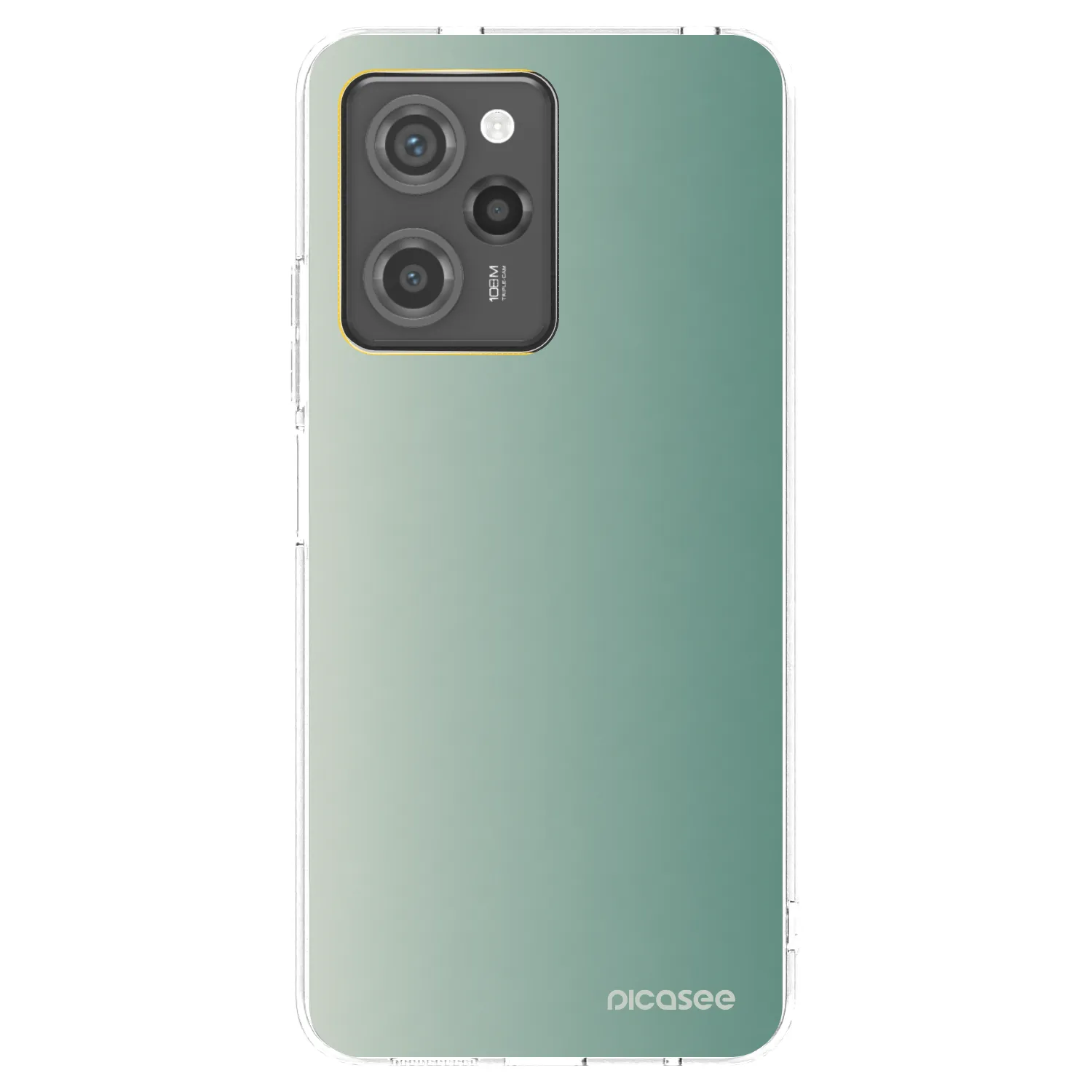 Picasee husă neagră din silicon pentru Xiaomi Poco X5 Pro - Misty Sage