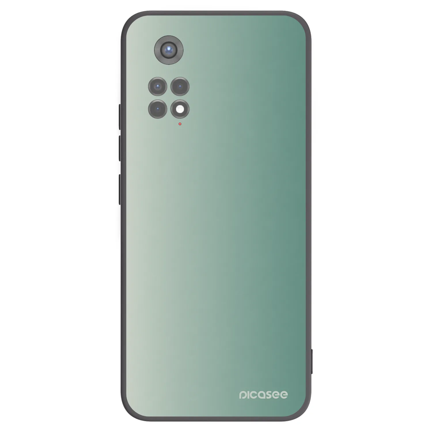 Picasee husă neagră din silicon pentru Xiaomi Redmi Note 11S 5G - Misty Sage