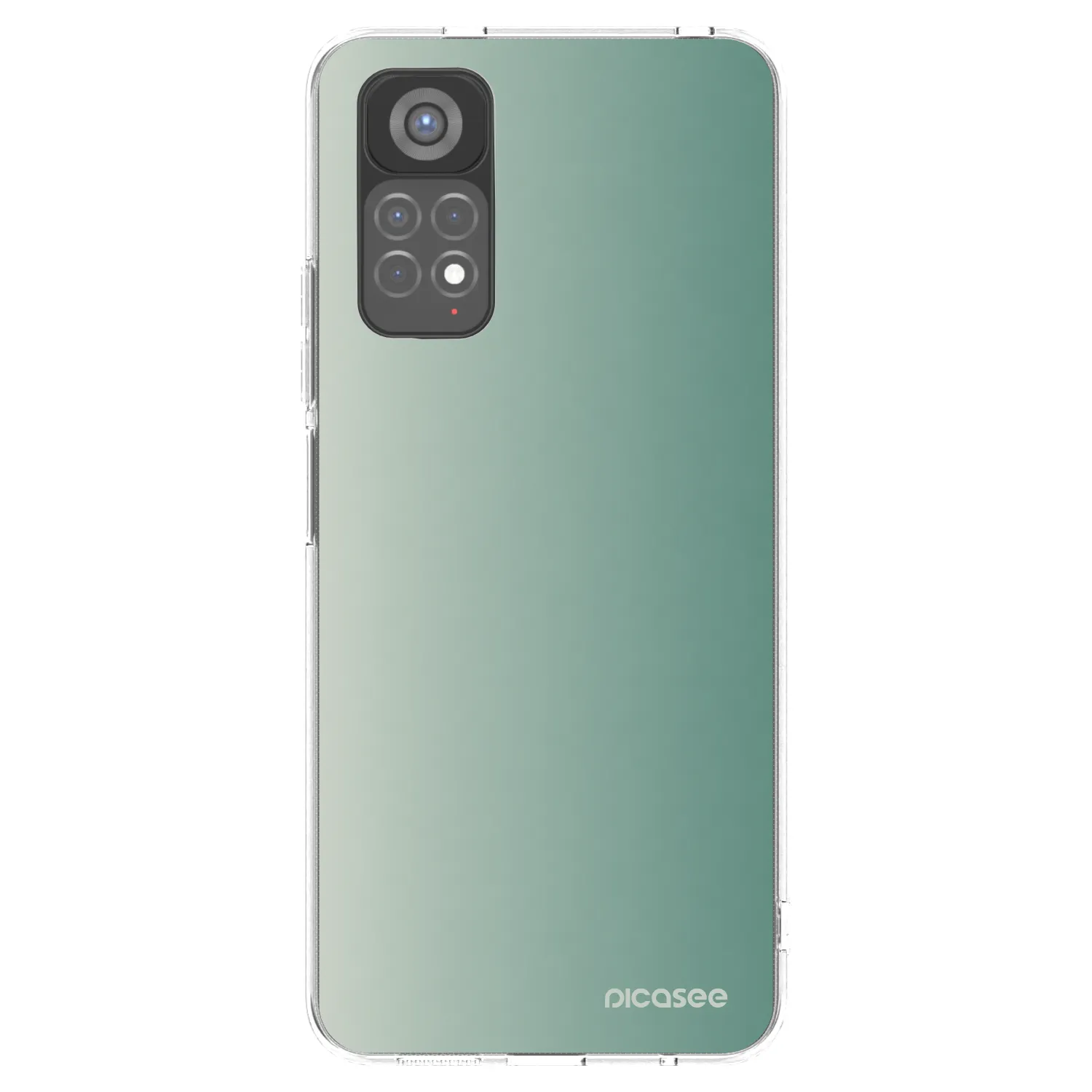 Picasee husă transparentă din silicon pentru Xiaomi Redmi Note 11S 5G - Misty Sage