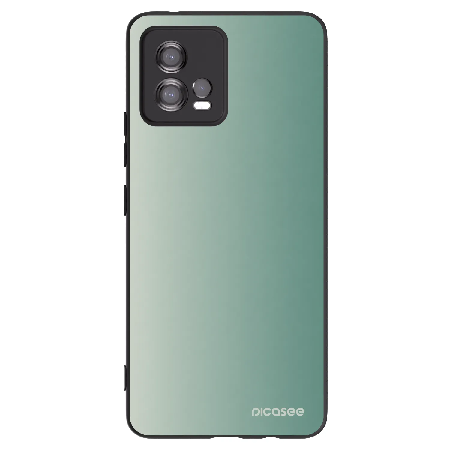 Picasee husă neagră din silicon pentru Motorola Moto G72 - Misty Sage