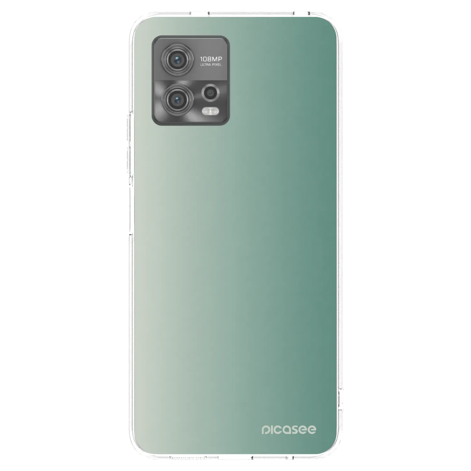 Picasee husă transparentă din silicon pentru Motorola Moto G72 - Misty Sage