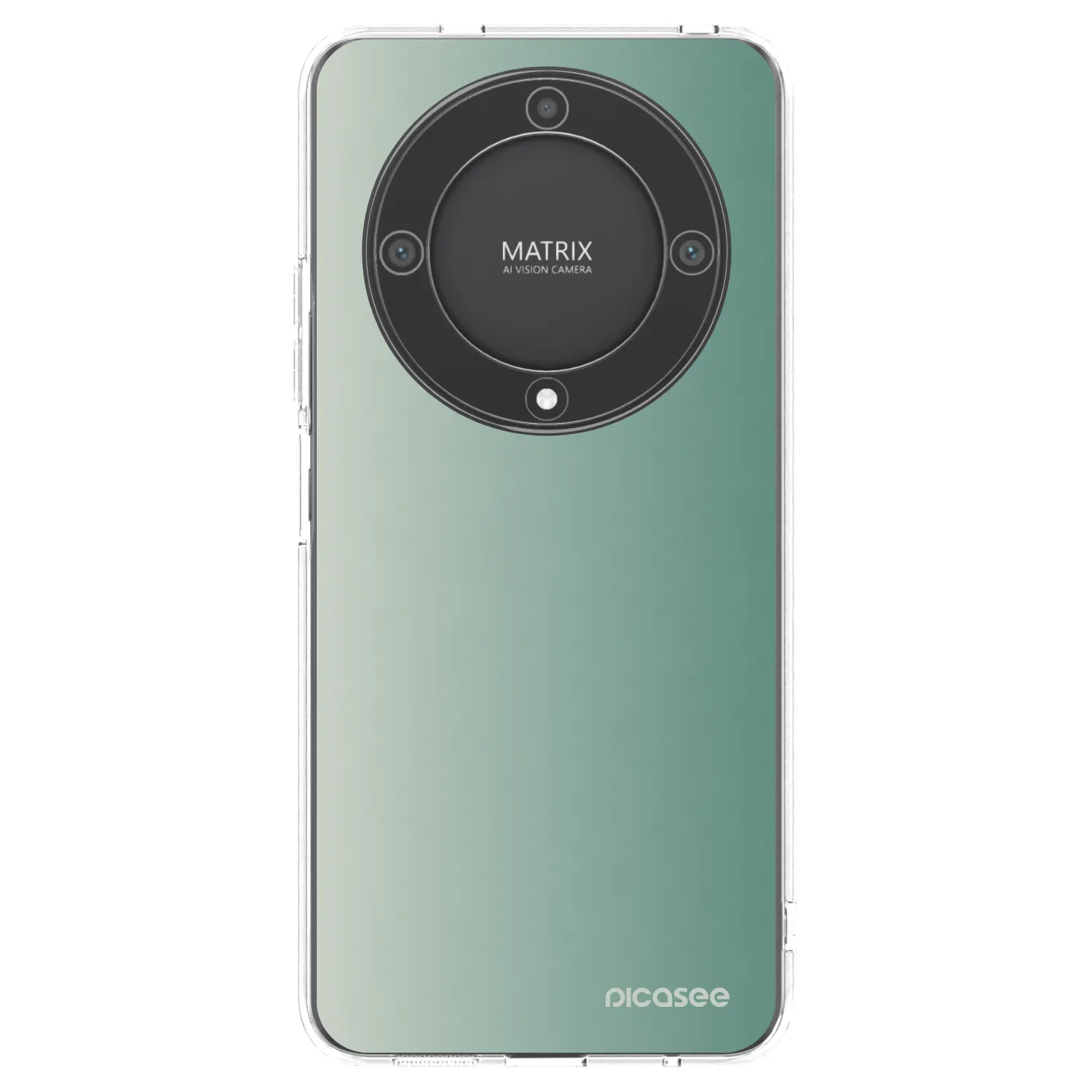 Picasee husă transparentă din silicon pentru Honor Magic5 Lite 5G - Misty Sage