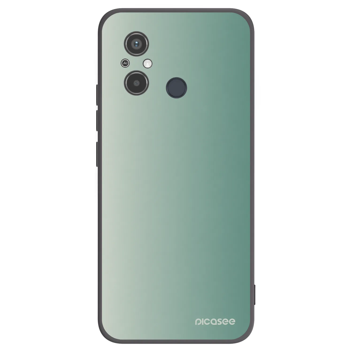 Picasee husă neagră din silicon pentru Xiaomi Redmi 12C - Misty Sage