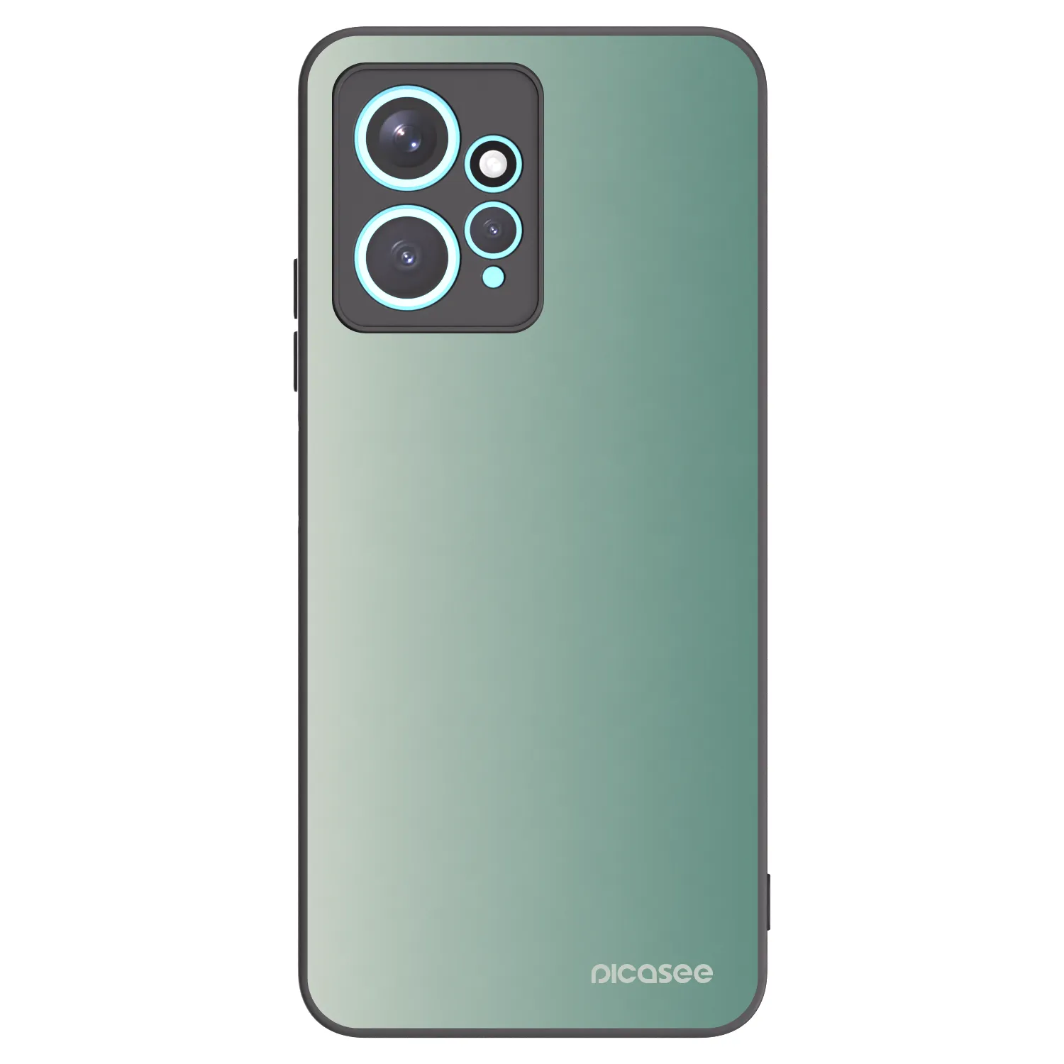 Picasee husă neagră din silicon pentru Xiaomi Redmi Note 12 4G - Misty Sage