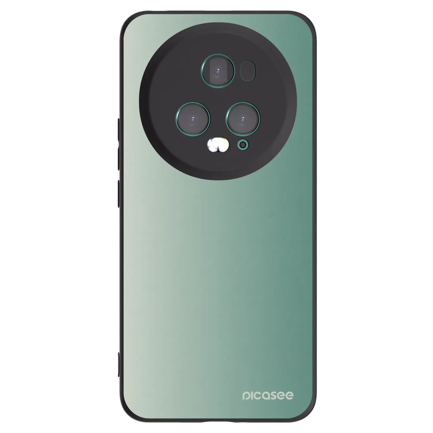 Picasee husă neagră din silicon pentru Honor Magic5 Pro - Misty Sage