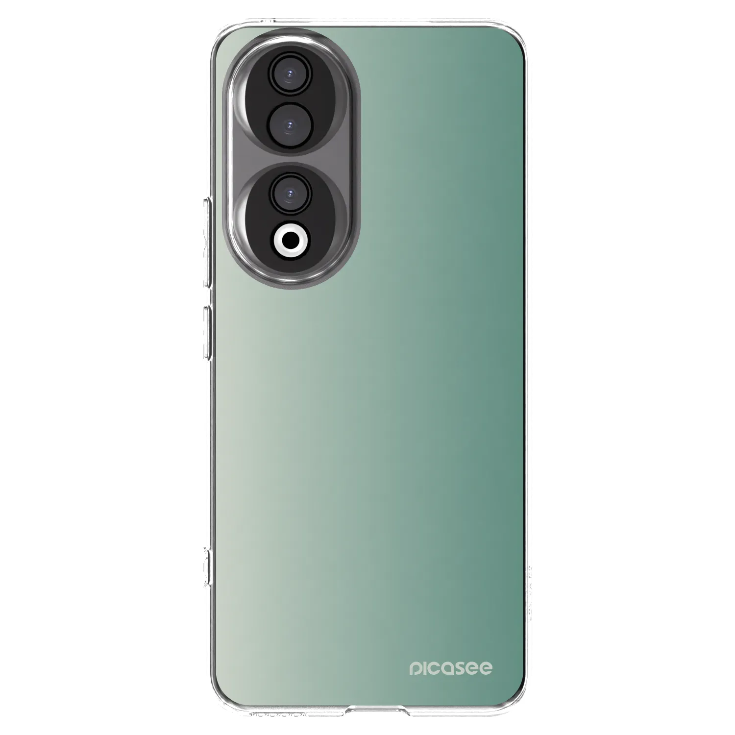 Picasee husă transparentă din silicon pentru Honor 90 5G - Misty Sage