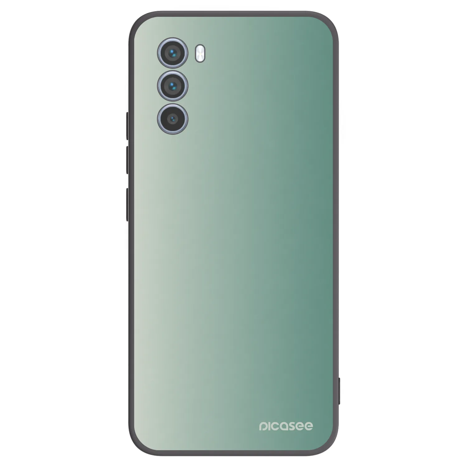 Picasee husă neagră din silicon pentru Motorola Moto G62 - Misty Sage