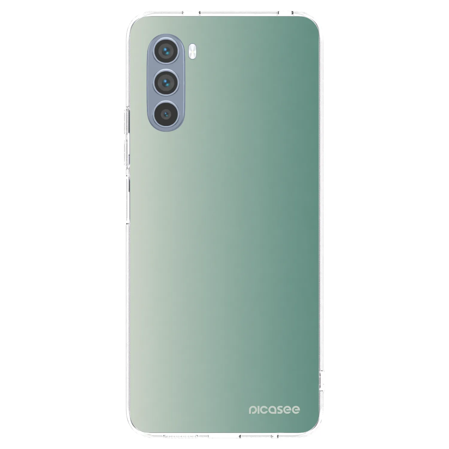 Picasee husă transparentă din silicon pentru Motorola Moto G62 - Misty Sage