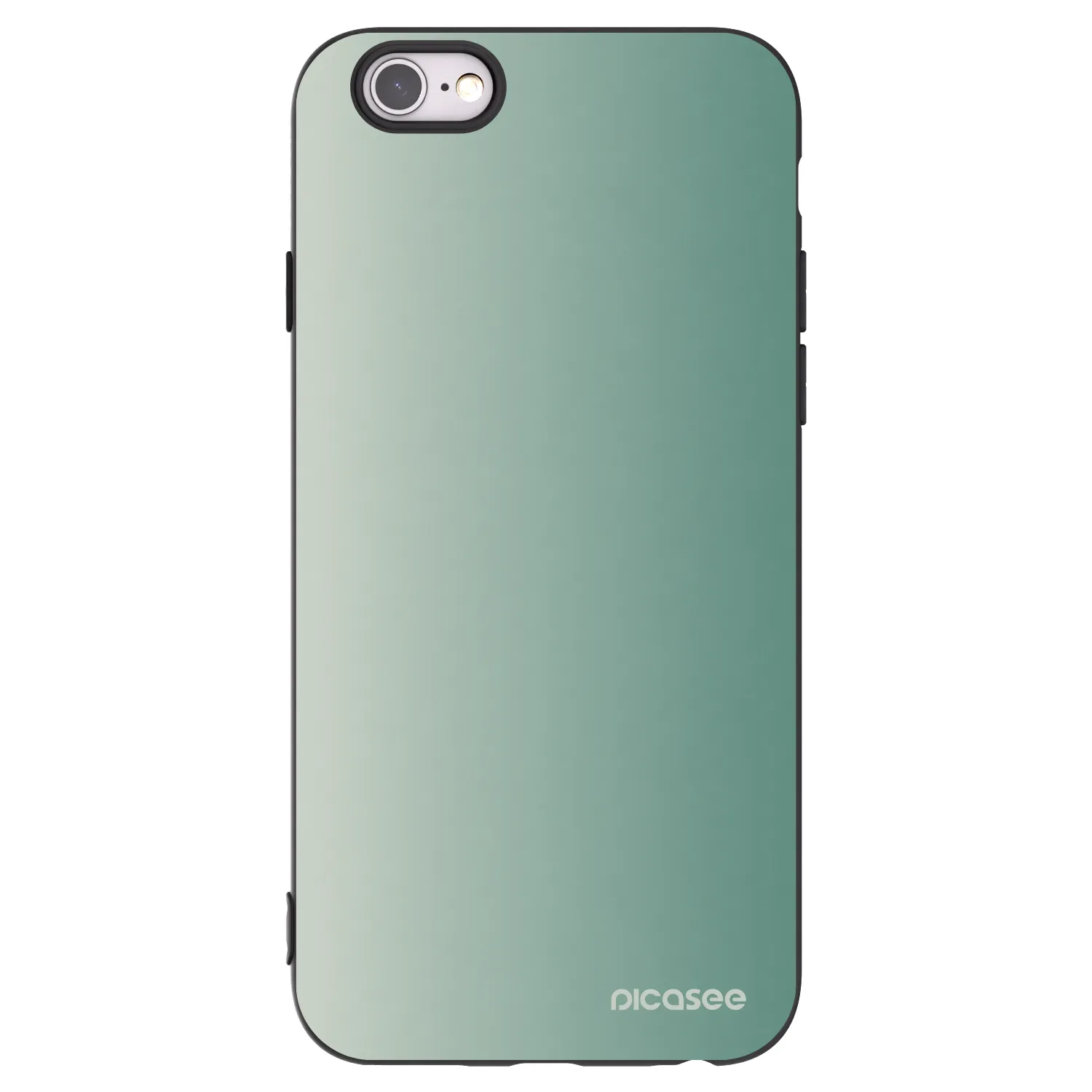 Picasee husă neagră din silicon pentru Apple iPhone 6/6S - Misty Sage