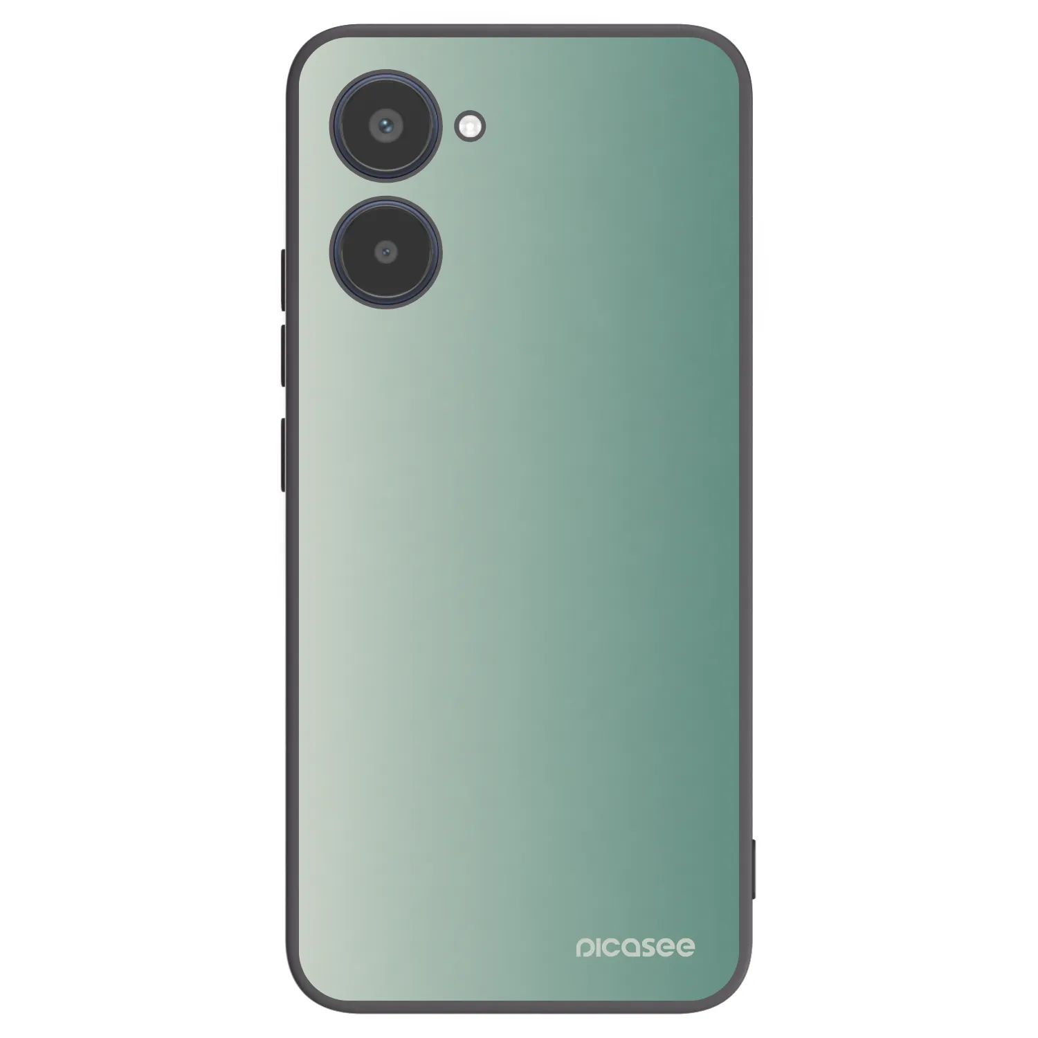 Picasee husă neagră din silicon pentru Realme 10 4G - Misty Sage
