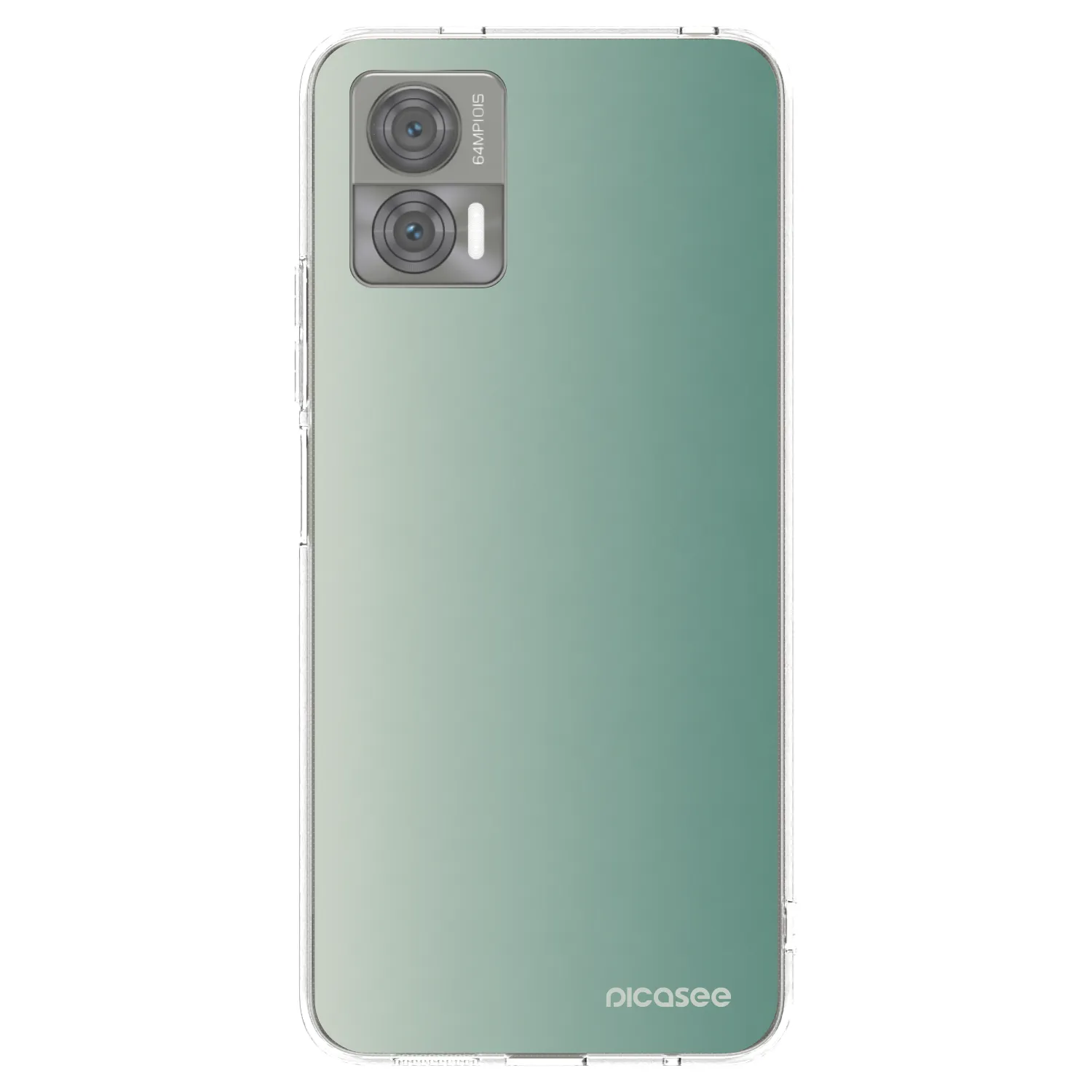 Picasee husă transparentă din silicon pentru Motorola Edge 30 Neo - Misty Sage