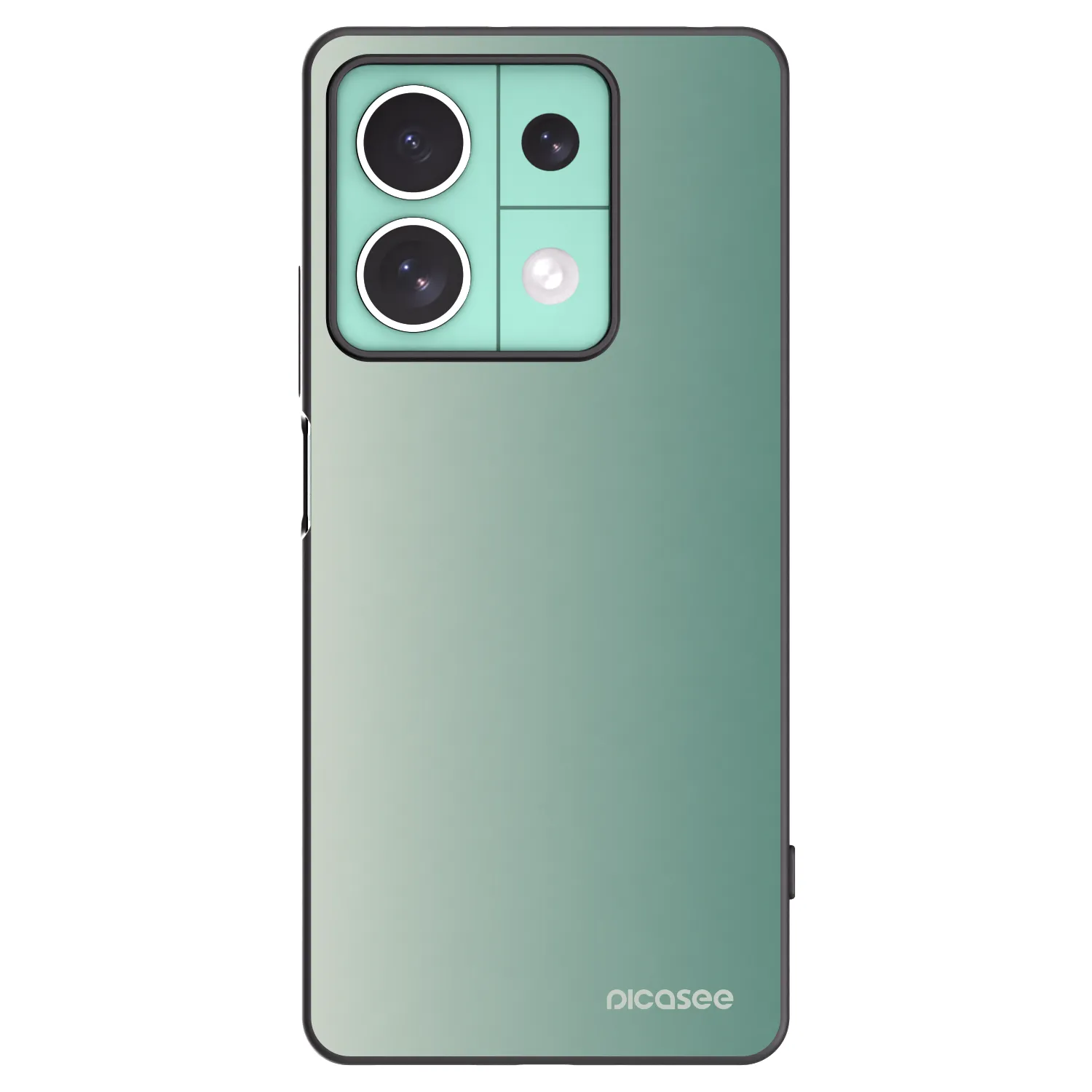 Picasee husă neagră din silicon pentru Xiaomi Redmi Note 13 5G - Misty Sage