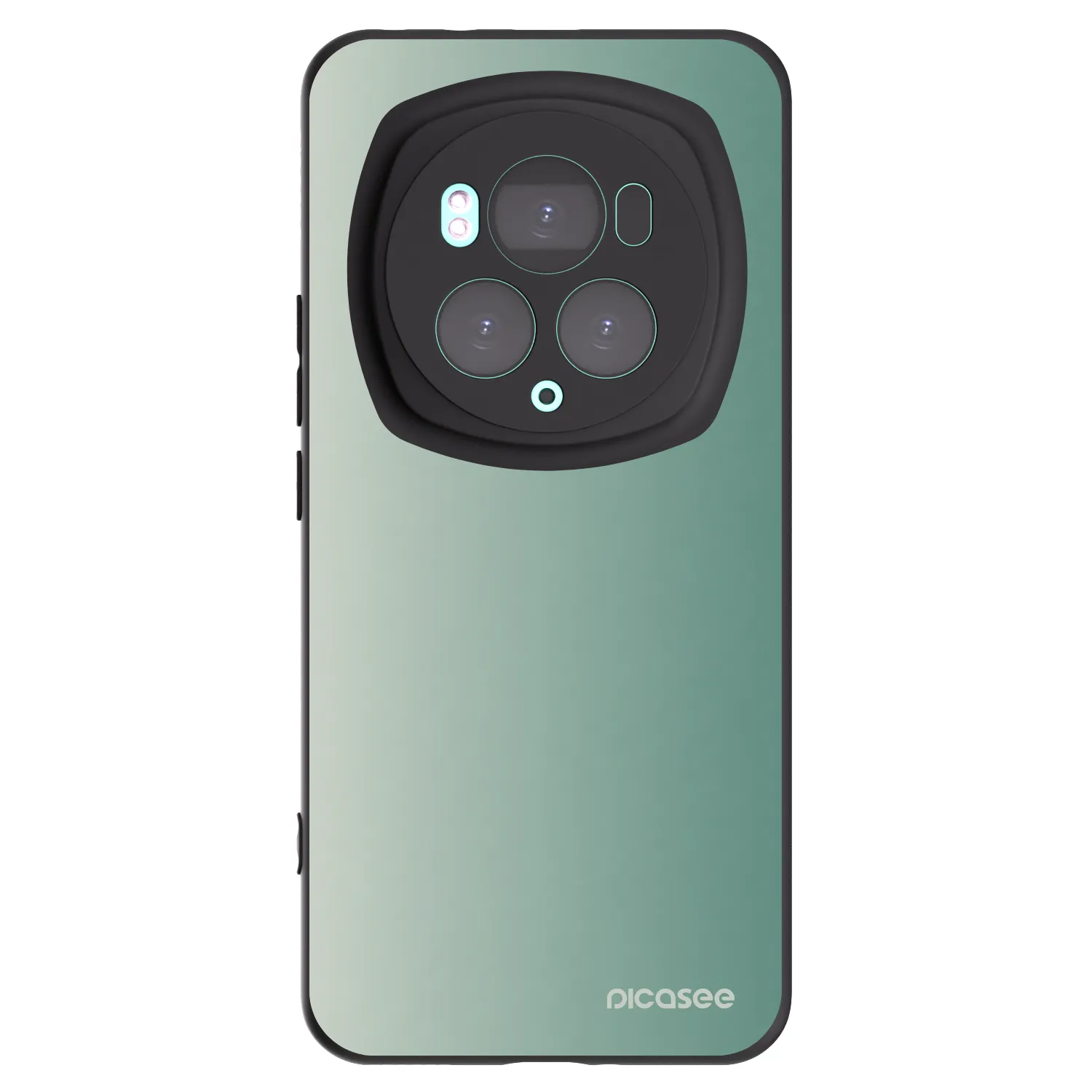 Picasee husă neagră din silicon pentru Honor Magic6 Pro - Misty Sage