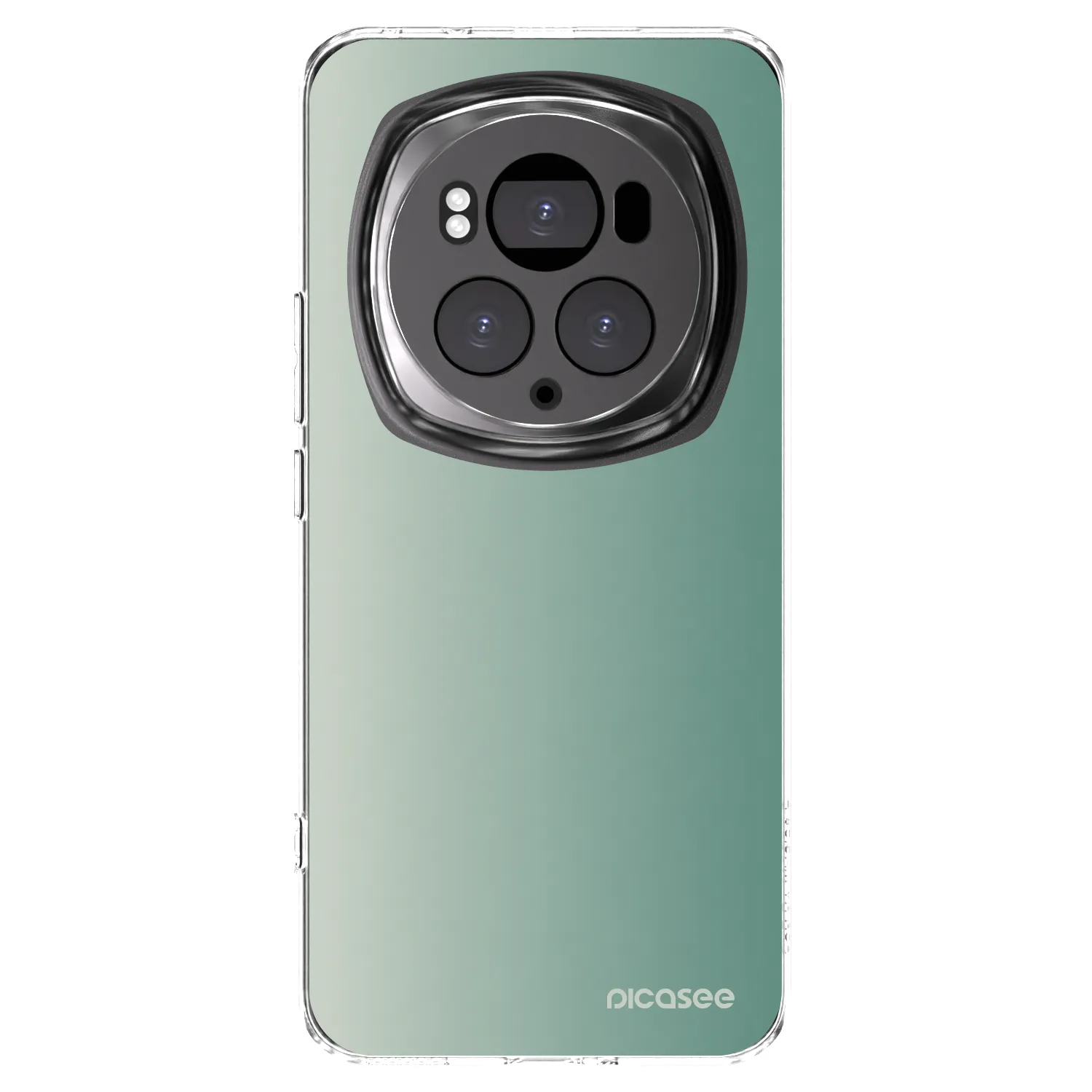 Picasee husă transparentă din silicon pentru Honor Magic6 Pro - Misty Sage