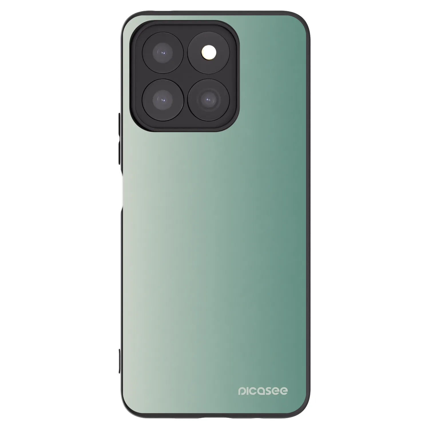 Picasee husă neagră din silicon pentru Honor X8b - Misty Sage