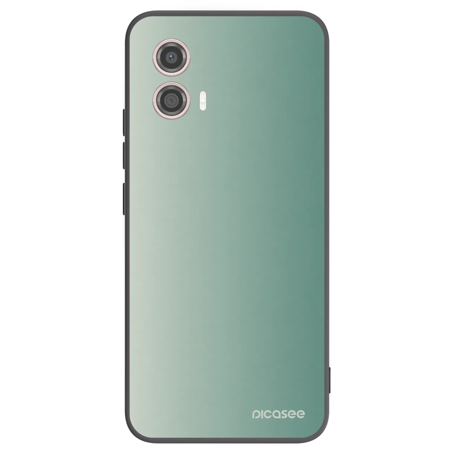 Picasee husă neagră din silicon pentru Motorola Moto G53 5G - Misty Sage