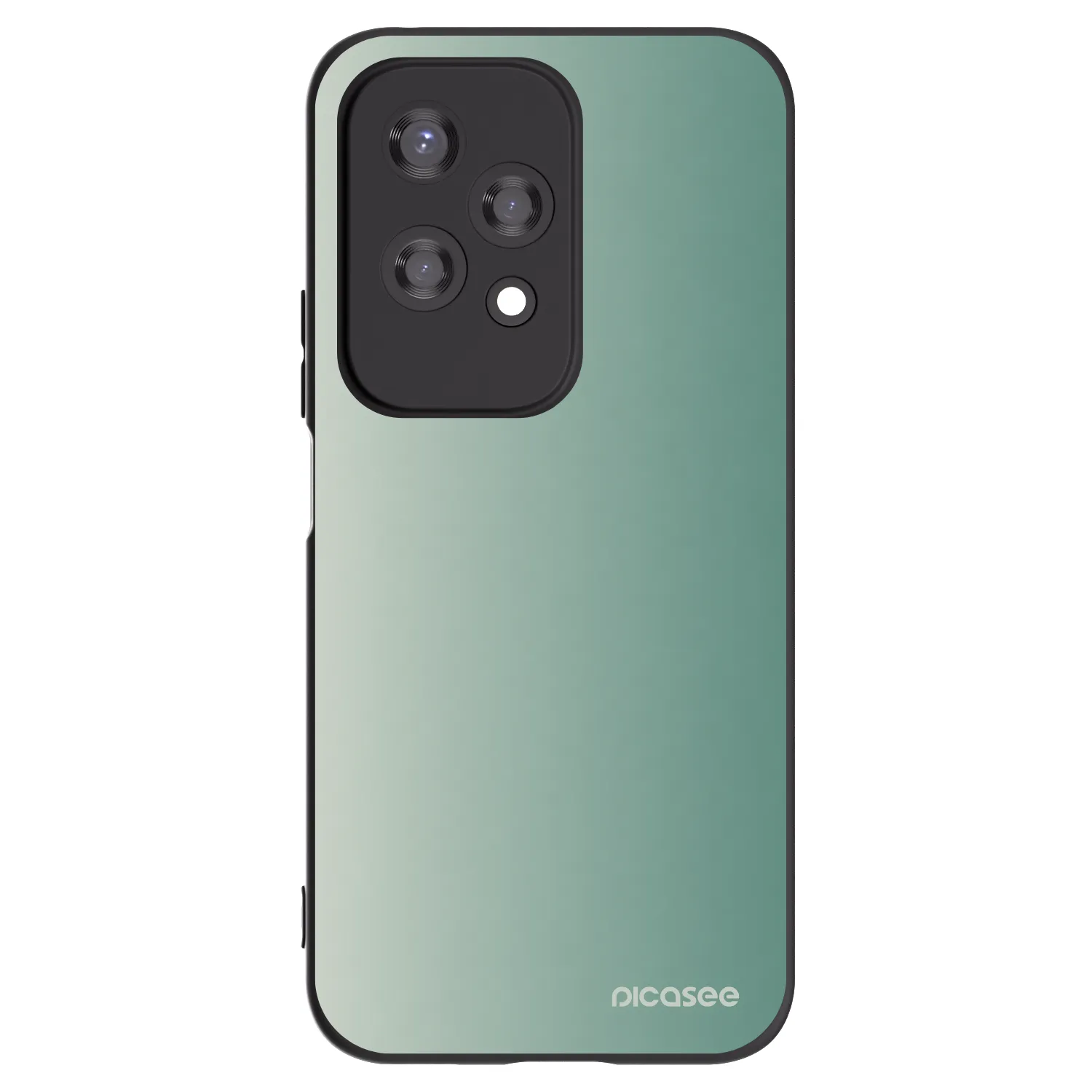 Picasee husă neagră din silicon pentru Honor 200 Lite - Misty Sage