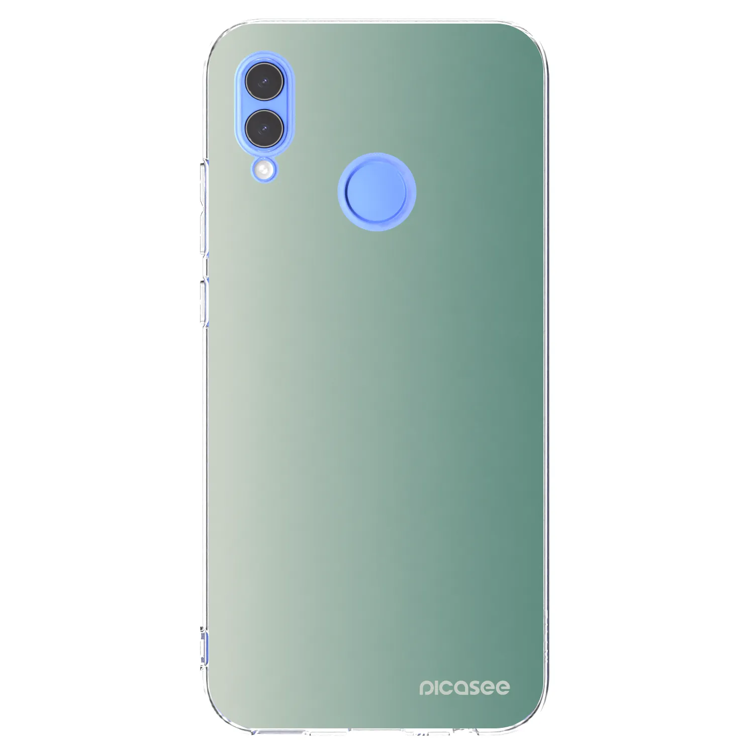 Picasee husă transparentă din silicon pentru Huawei P Smart 2019 - Misty Sage