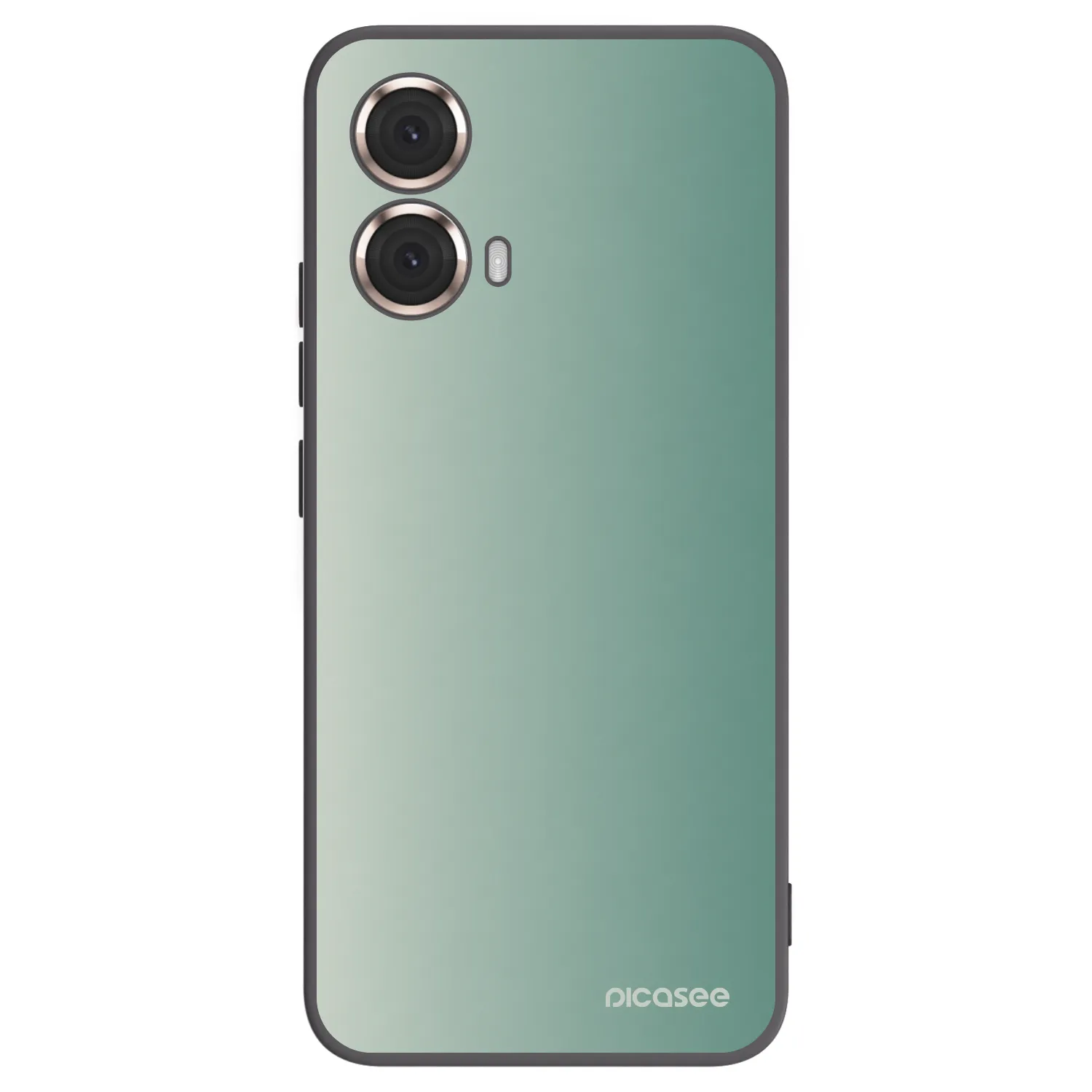 Picasee husă neagră din silicon pentru Motorola Moto G85 - Misty Sage