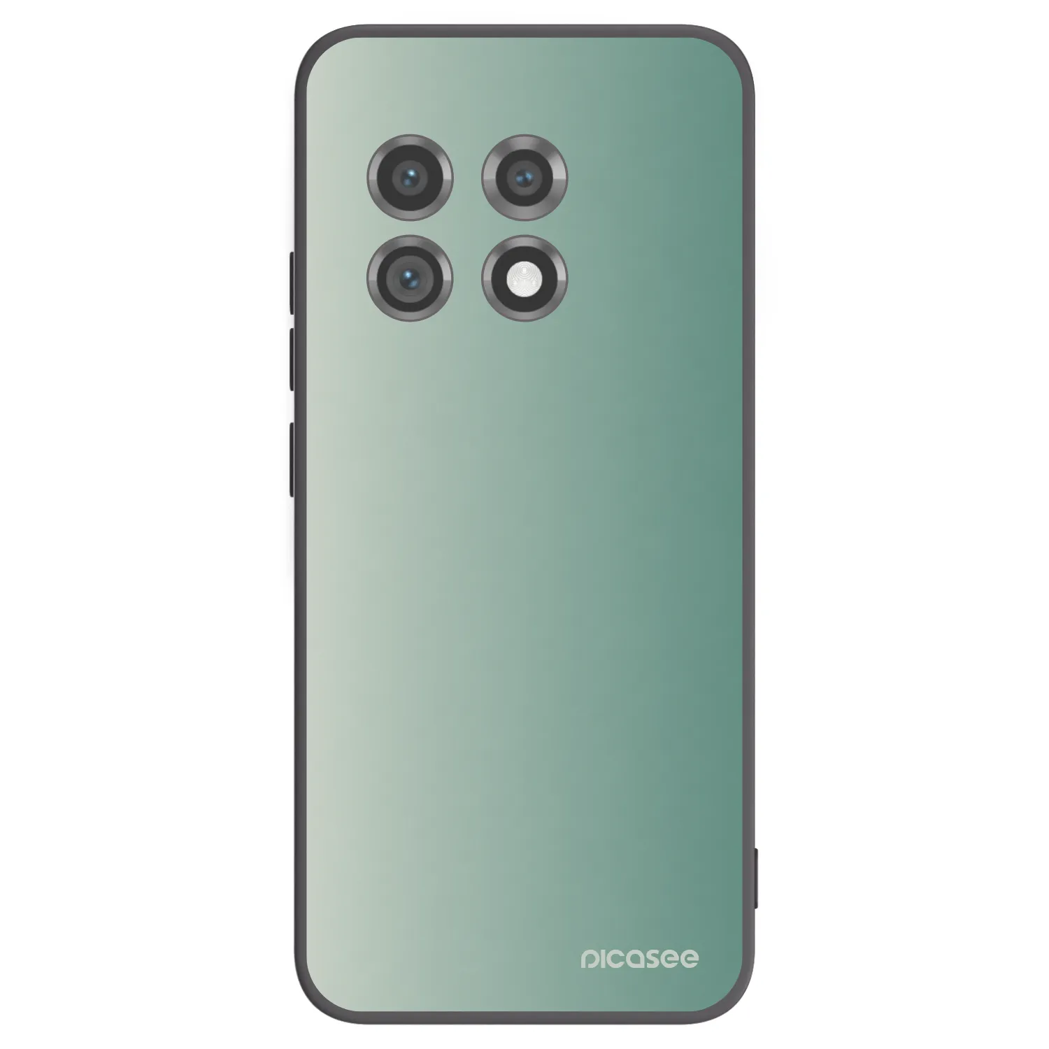 Picasee husă neagră din silicon pentru OnePlus 11 5G - Misty Sage