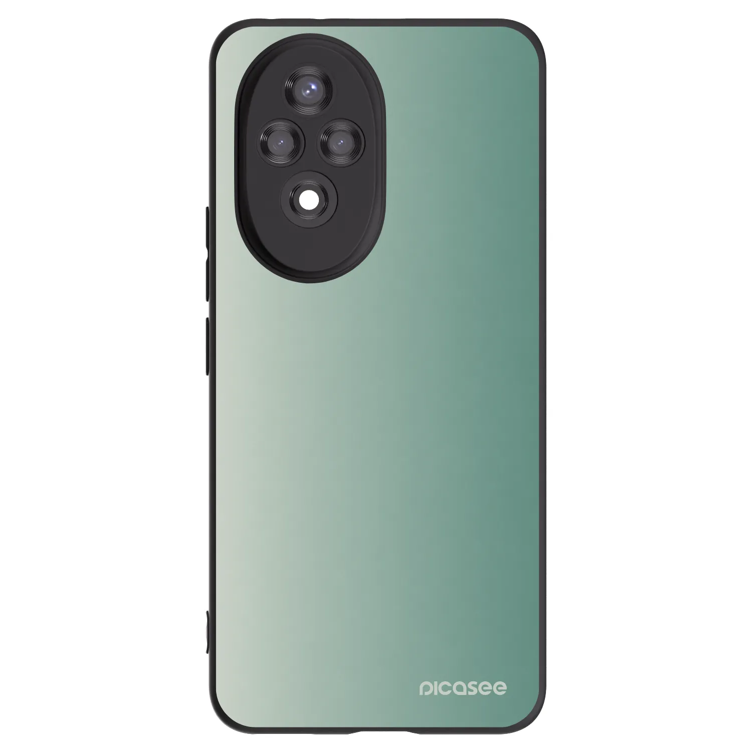 Picasee husă neagră din silicon pentru Honor 200 Pro 5G - Misty Sage