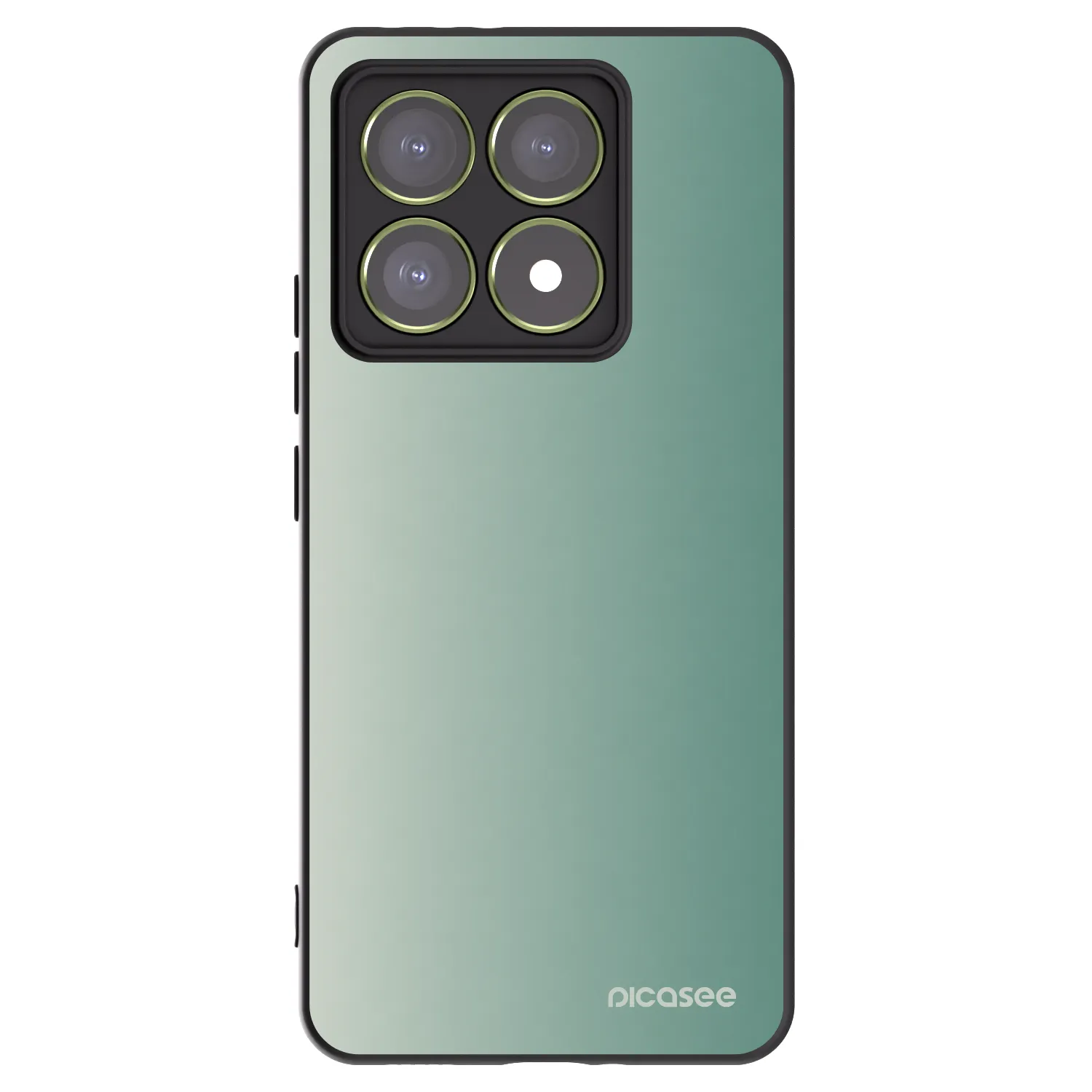 Picasee husă neagră din silicon pentru Xiaomi 14T - Misty Sage