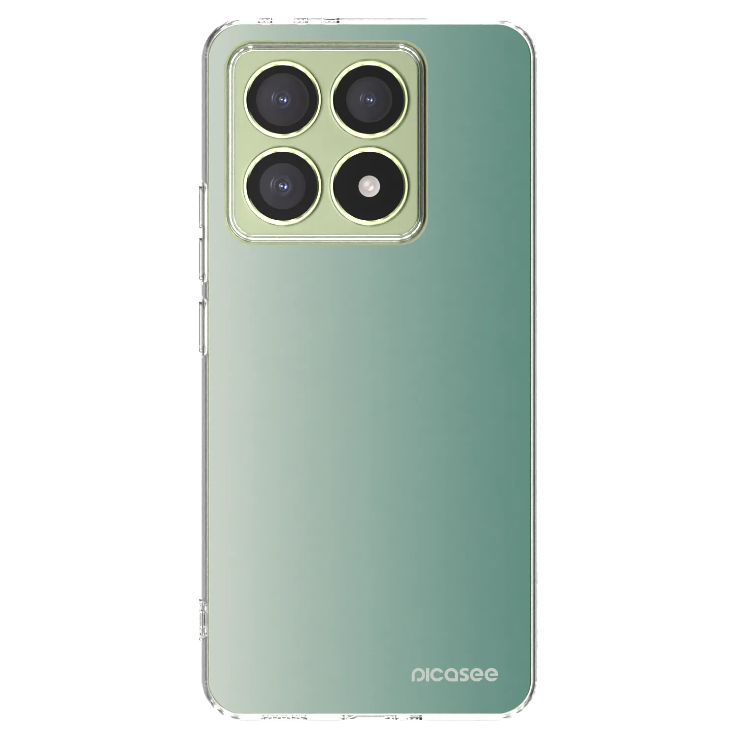 Picasee husă transparentă din silicon pentru Xiaomi 14T - Misty Sage