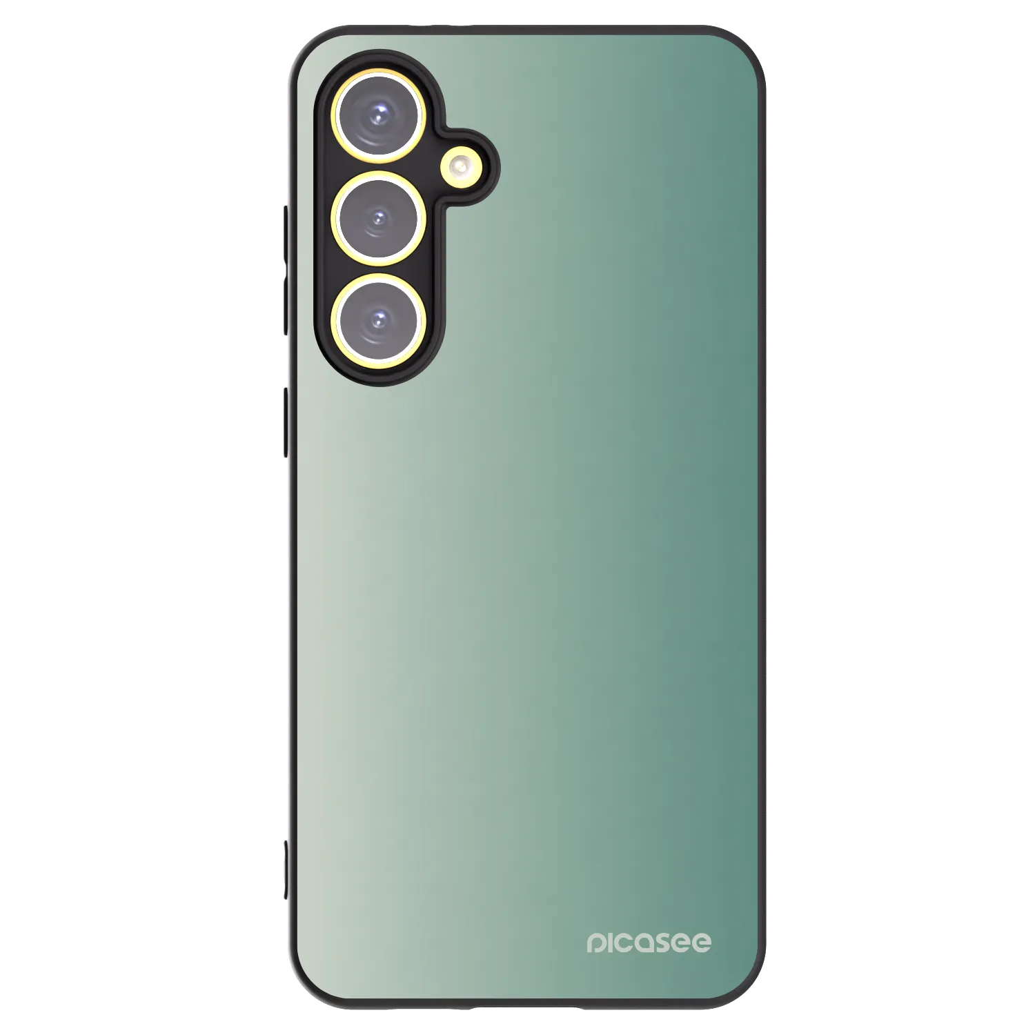 Picasee husă neagră din silicon pentru Samsung Galaxy S24 FE S721B - Misty Sage