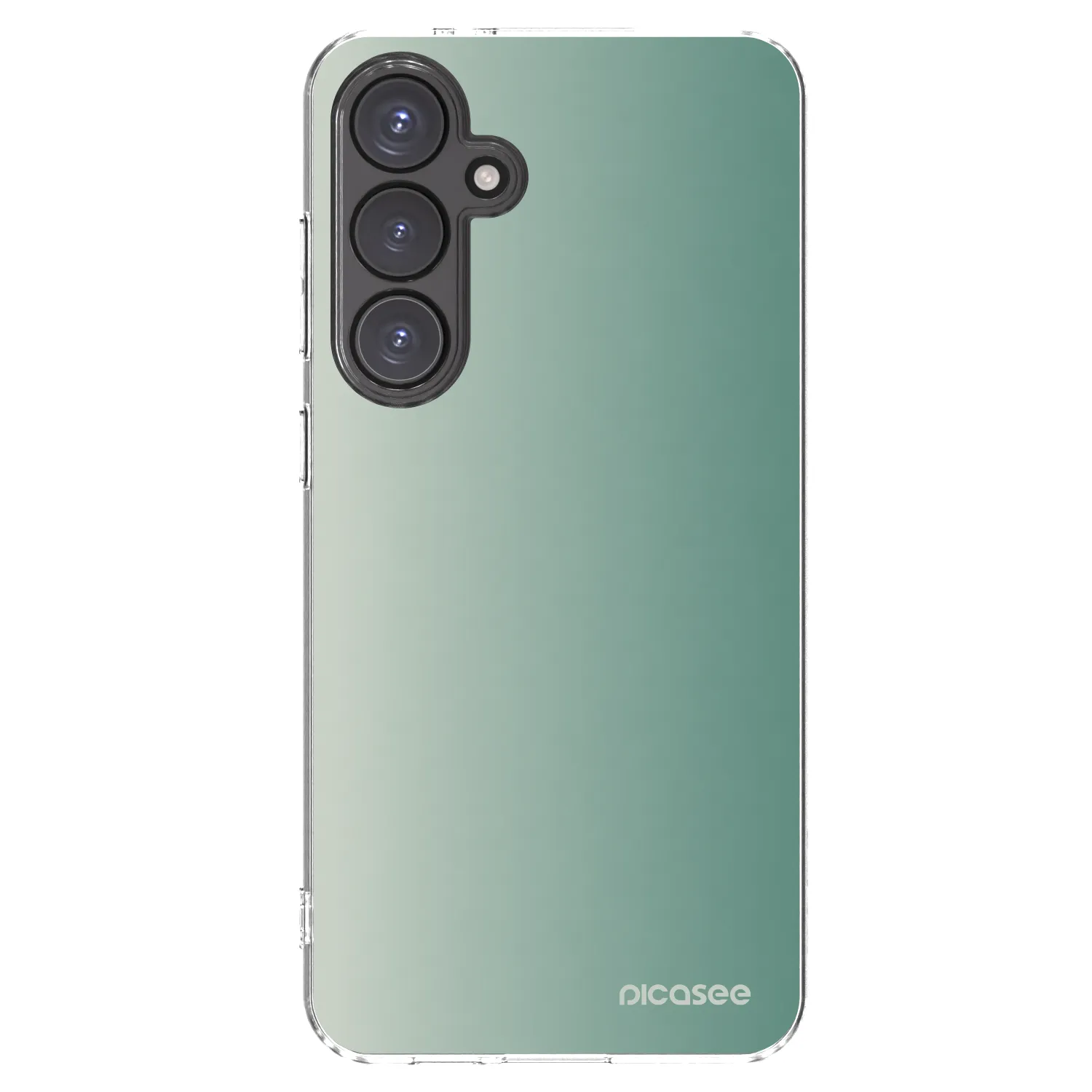 Picasee husă transparentă din silicon pentru Samsung Galaxy S24 FE S721B - Misty Sage