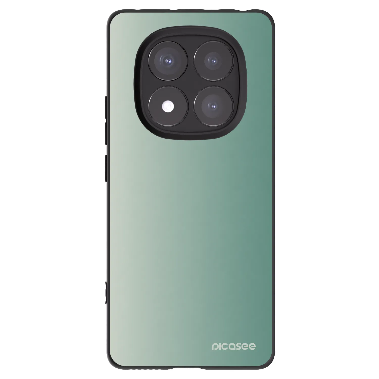 Picasee husă neagră din silicon pentru Xiaomi Redmi Note 14 Pro+ 5G - Misty Sage