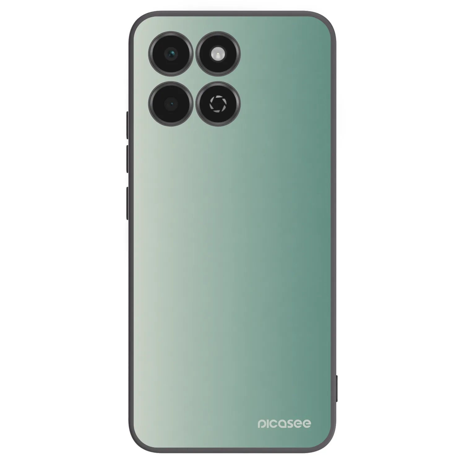 Picasee husă neagră din silicon pentru Honor 200 Smart 5G - Misty Sage