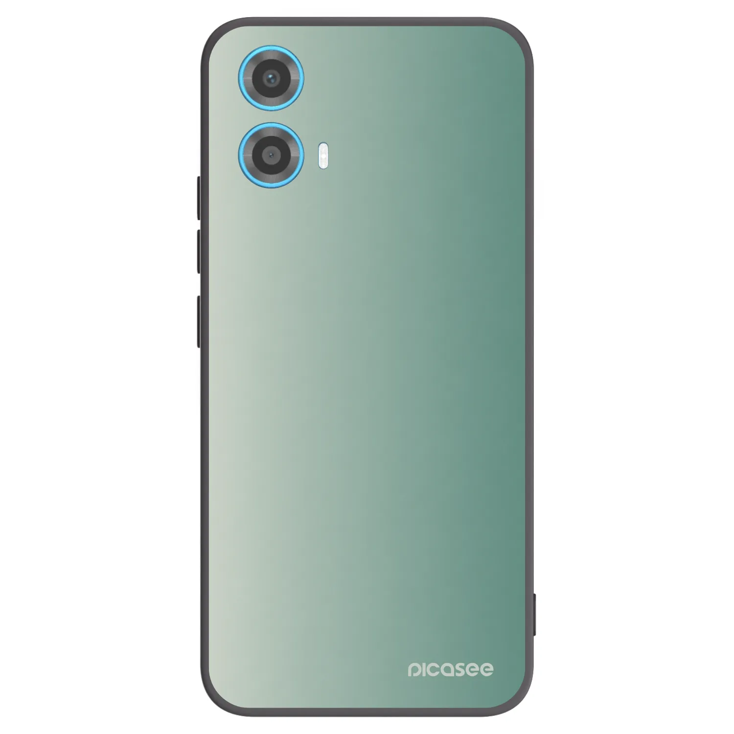 Picasee husă neagră din silicon pentru Motorola Moto G34 5G - Misty Sage