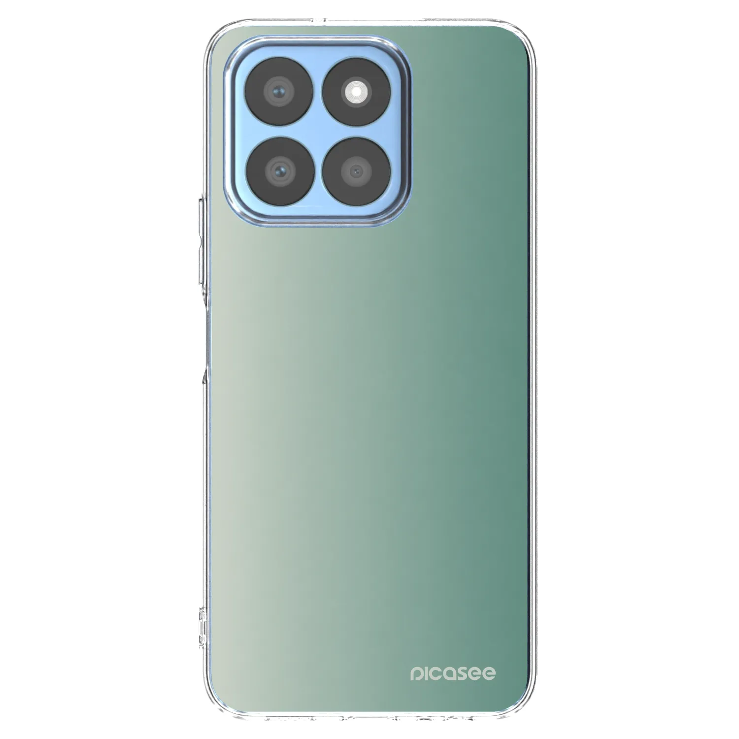 Picasee husă transparentă din silicon pentru Honor X8c - Misty Sage