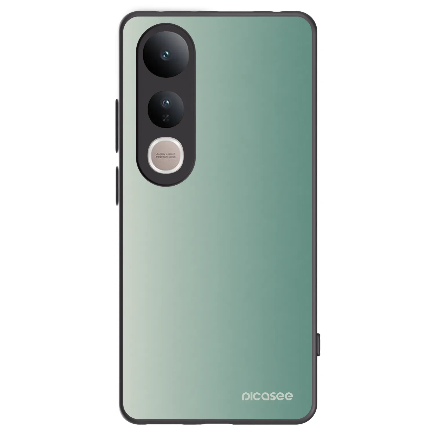 Picasee husă neagră din silicon pentru Vivo V50 Lite 5G - Misty Sage