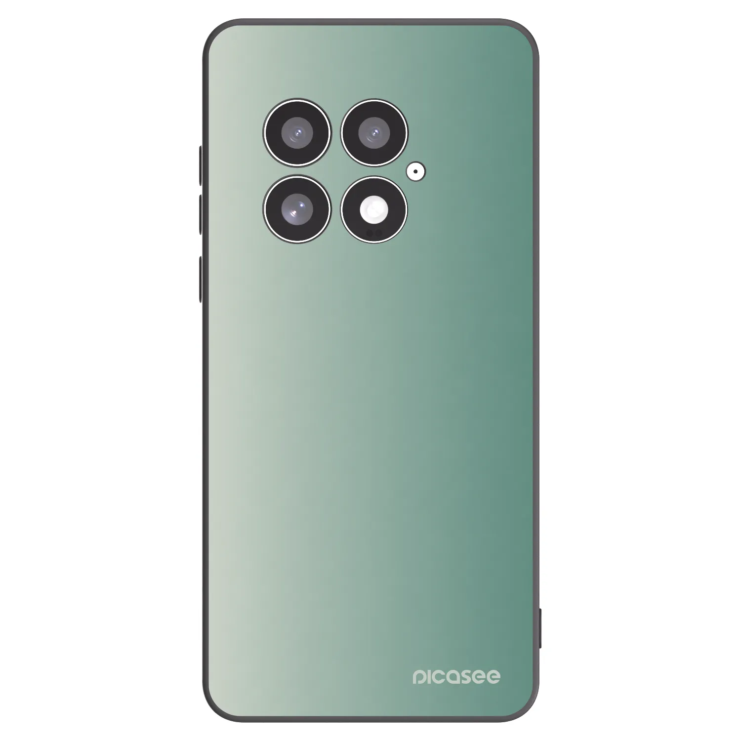 Picasee husă neagră din silicon pentru OnePlus 13 5G - Misty Sage