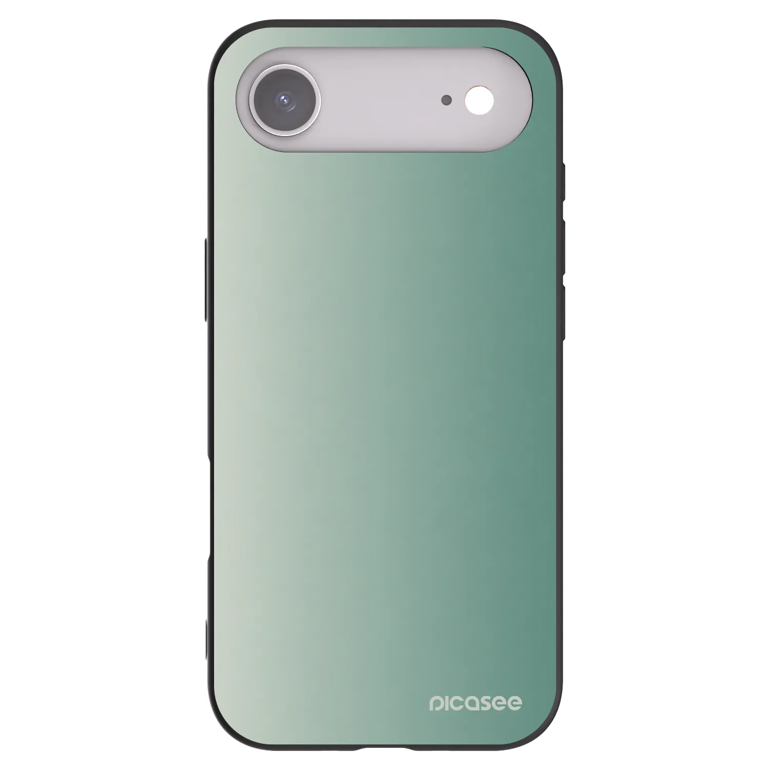 Picasee husă neagră din silicon pentru Apple iPhone Air - Misty Sage