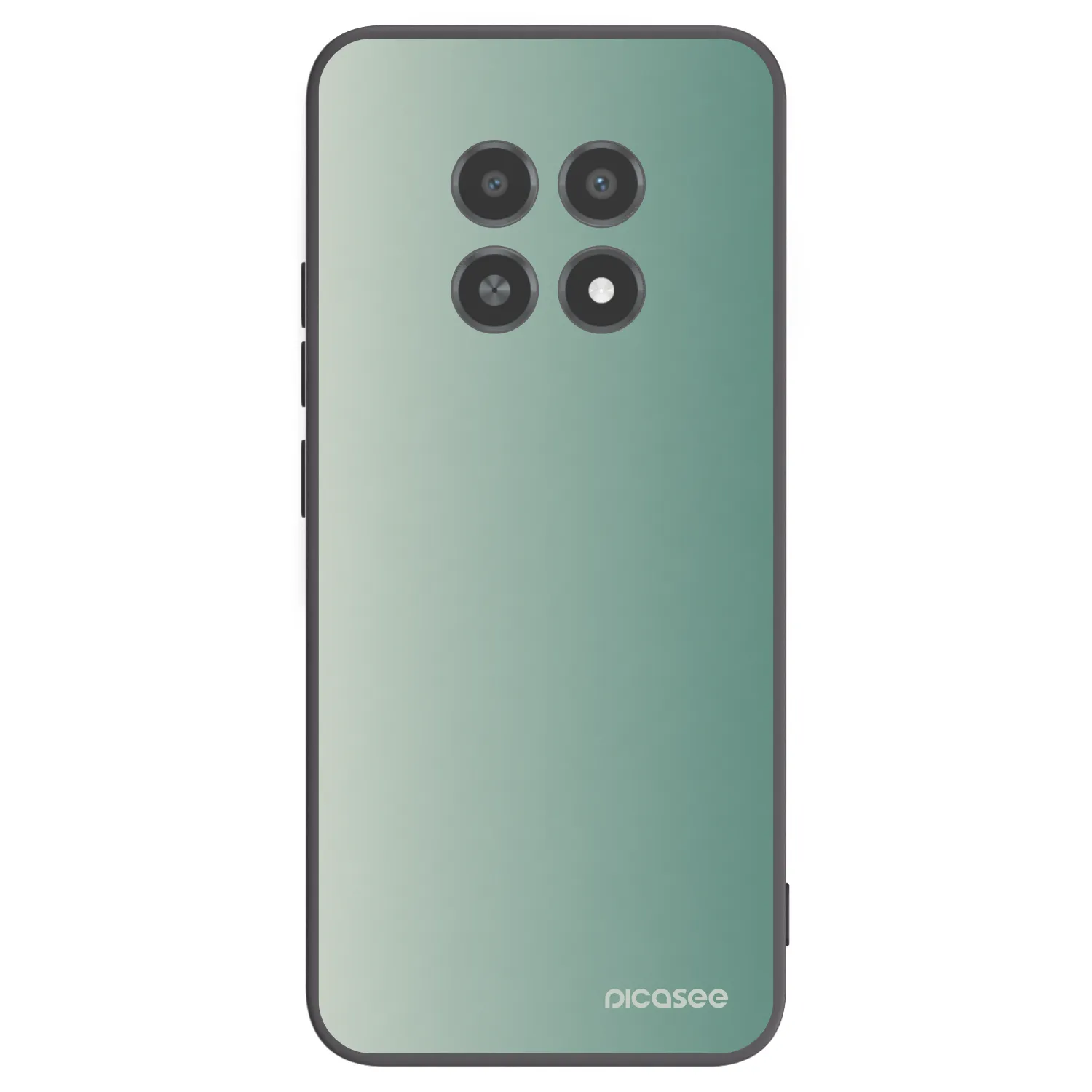 Picasee husă neagră din silicon pentru Realme 12X - Misty Sage