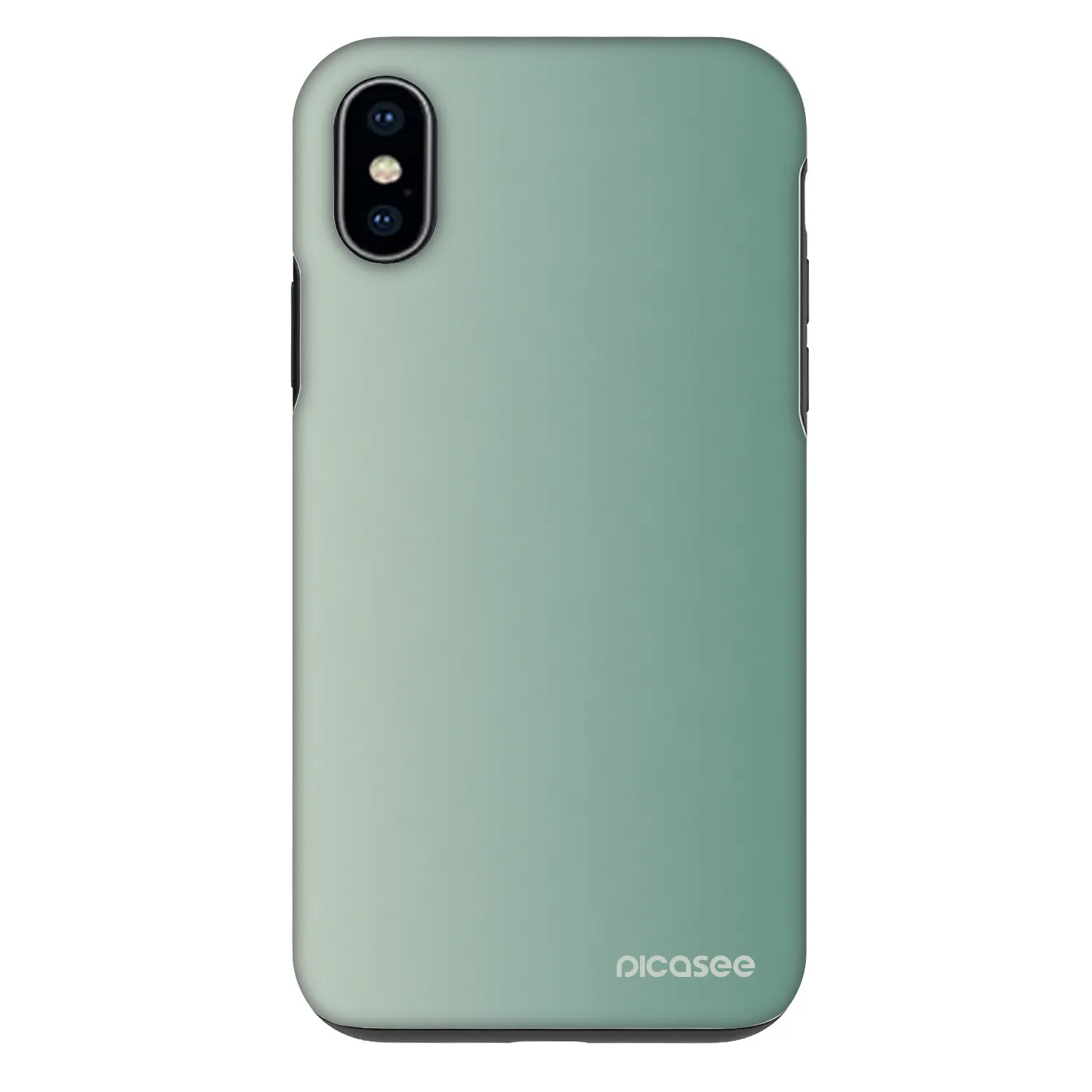 Picasee Fashion Case pentru Apple iPhone X/XS - Misty Sage