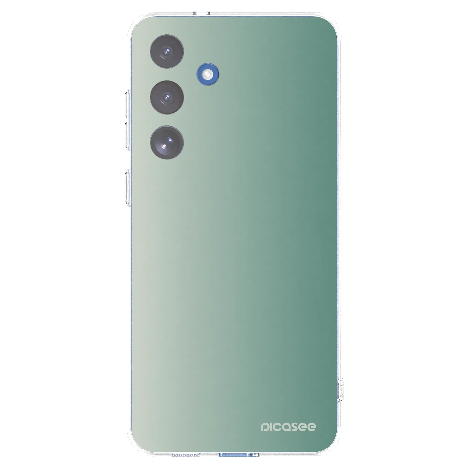 Picasee husă transparentă din silicon pentru Samsung Galaxy S25 FE 5G - Misty Sage