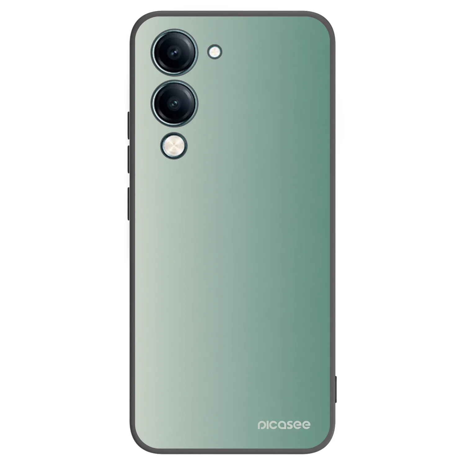 Picasee husă neagră din silicon pentru Vivo Y29s 5G - Misty Sage