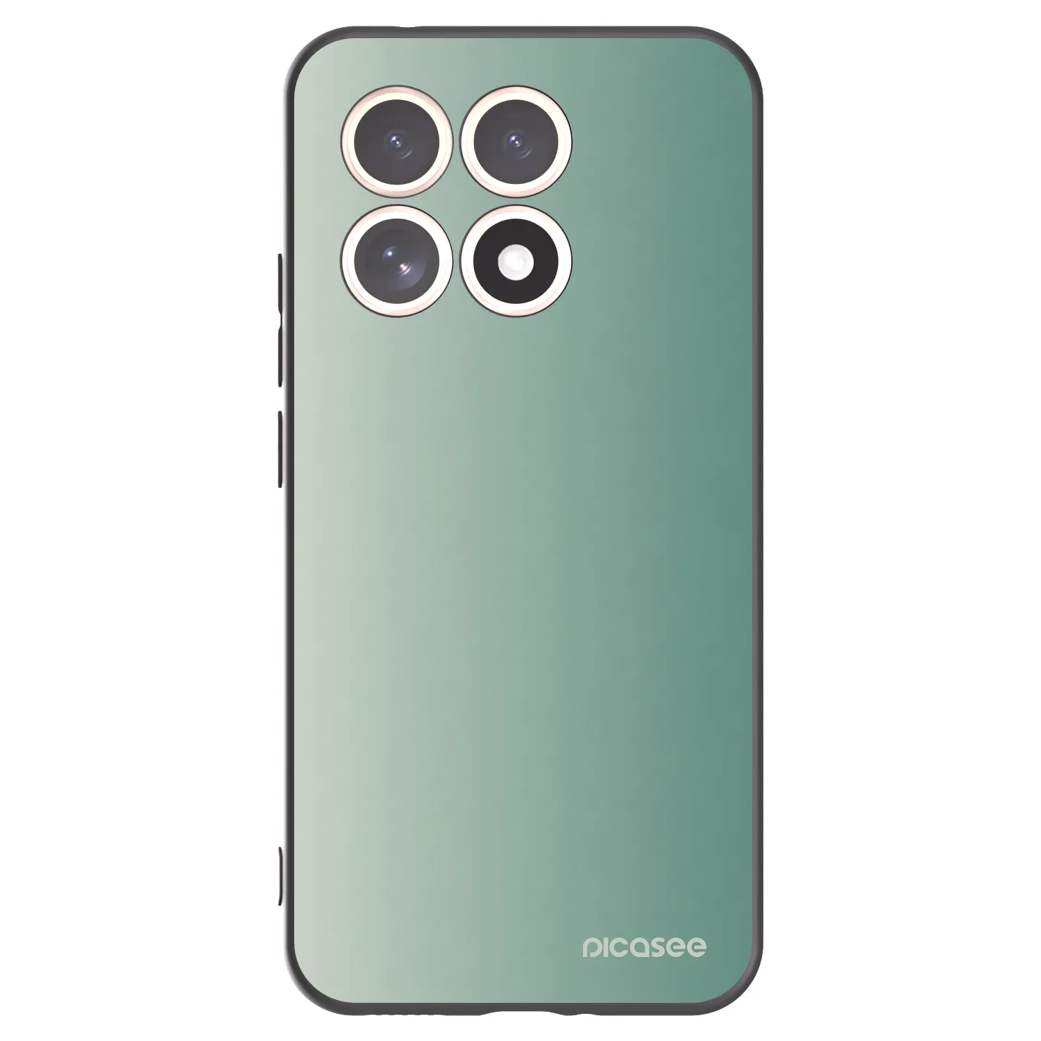 Picasee husă neagră din silicon pentru Xiaomi 15T - Misty Sage