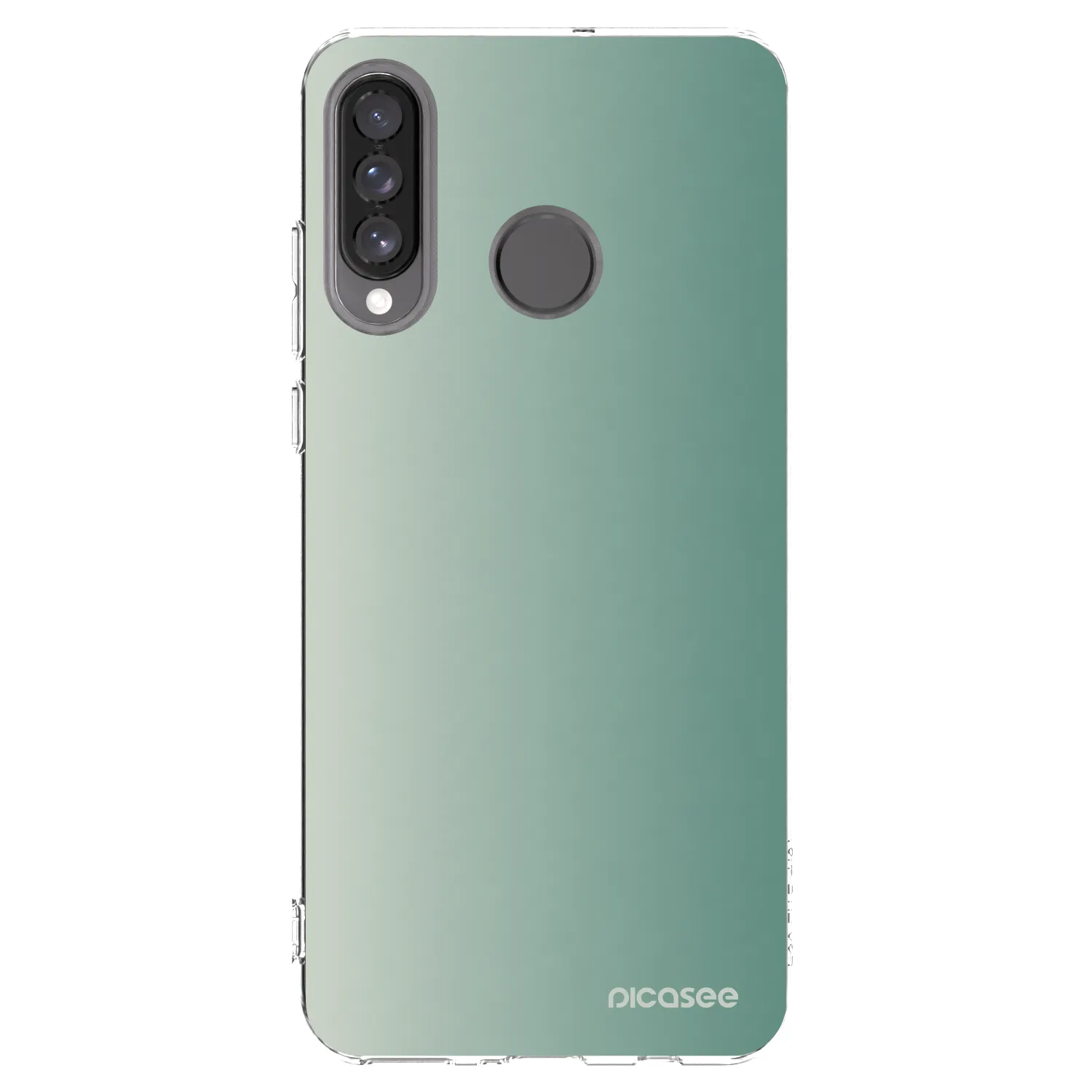 Picasee husă transparentă din silicon pentru Huawei P30 Lite - Misty Sage