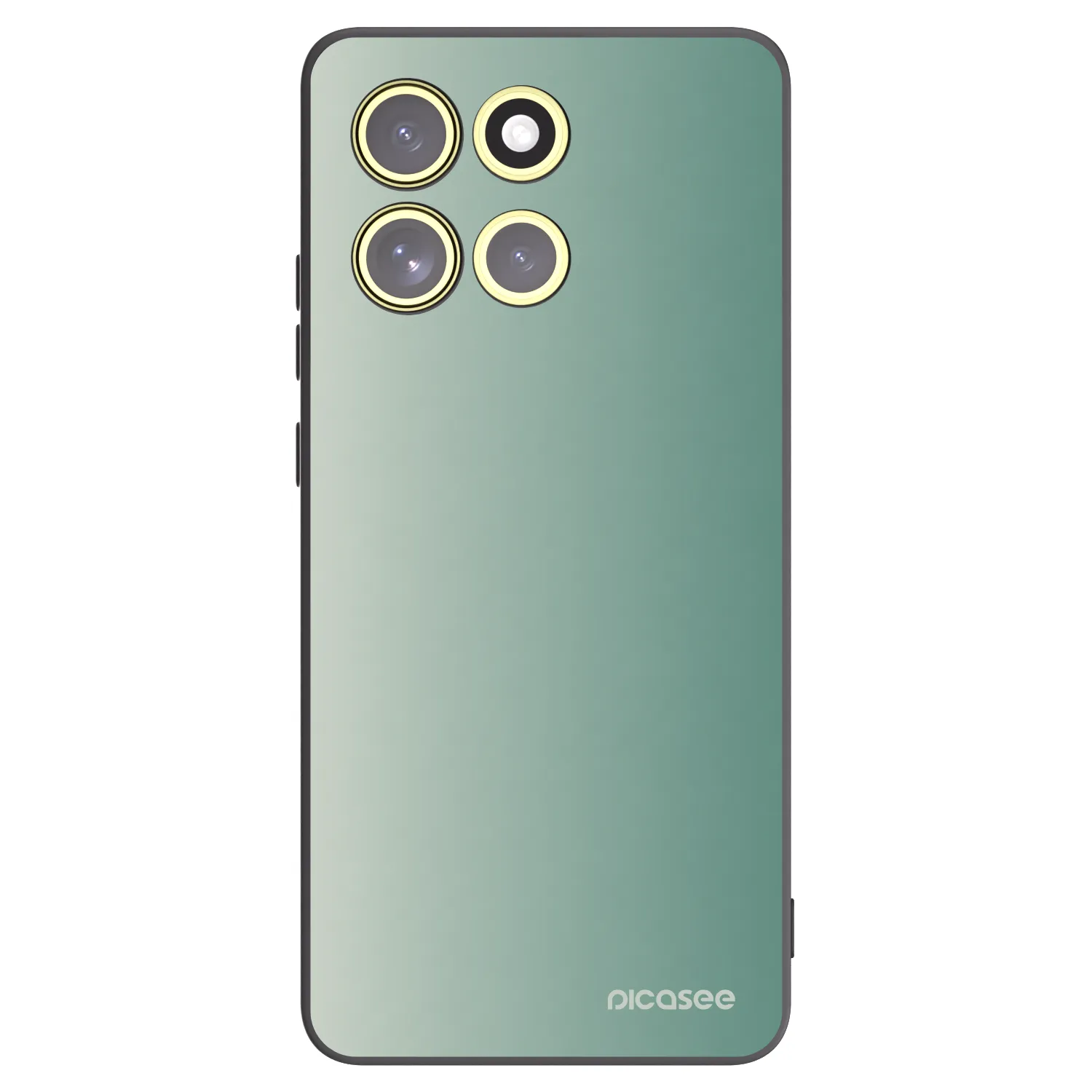 Picasee husă neagră din silicon pentru Motorola Moto G86 Power 5G - Misty Sage