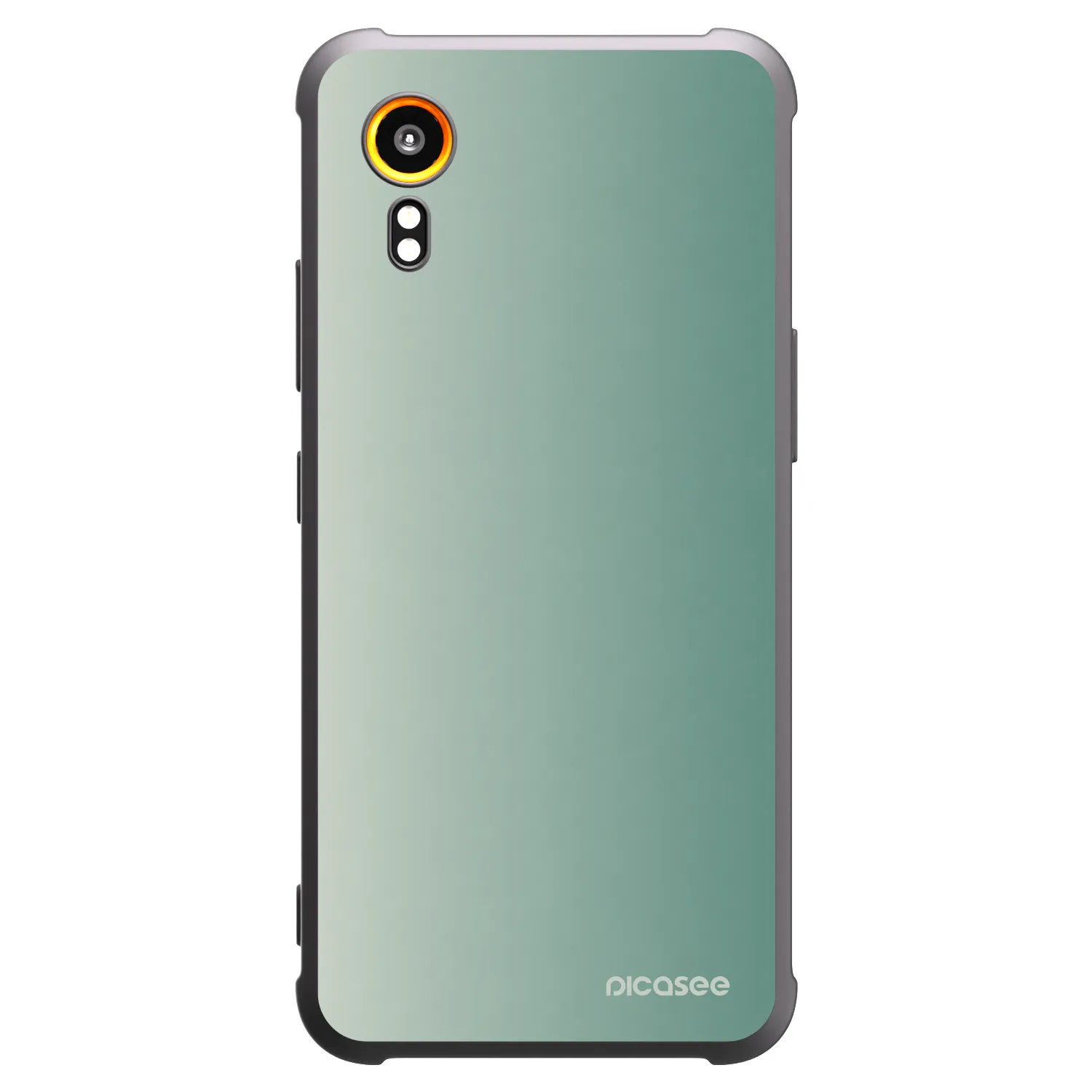 Picasee husă neagră din silicon pentru Samsung Galaxy XCover 7 - Misty Sage
