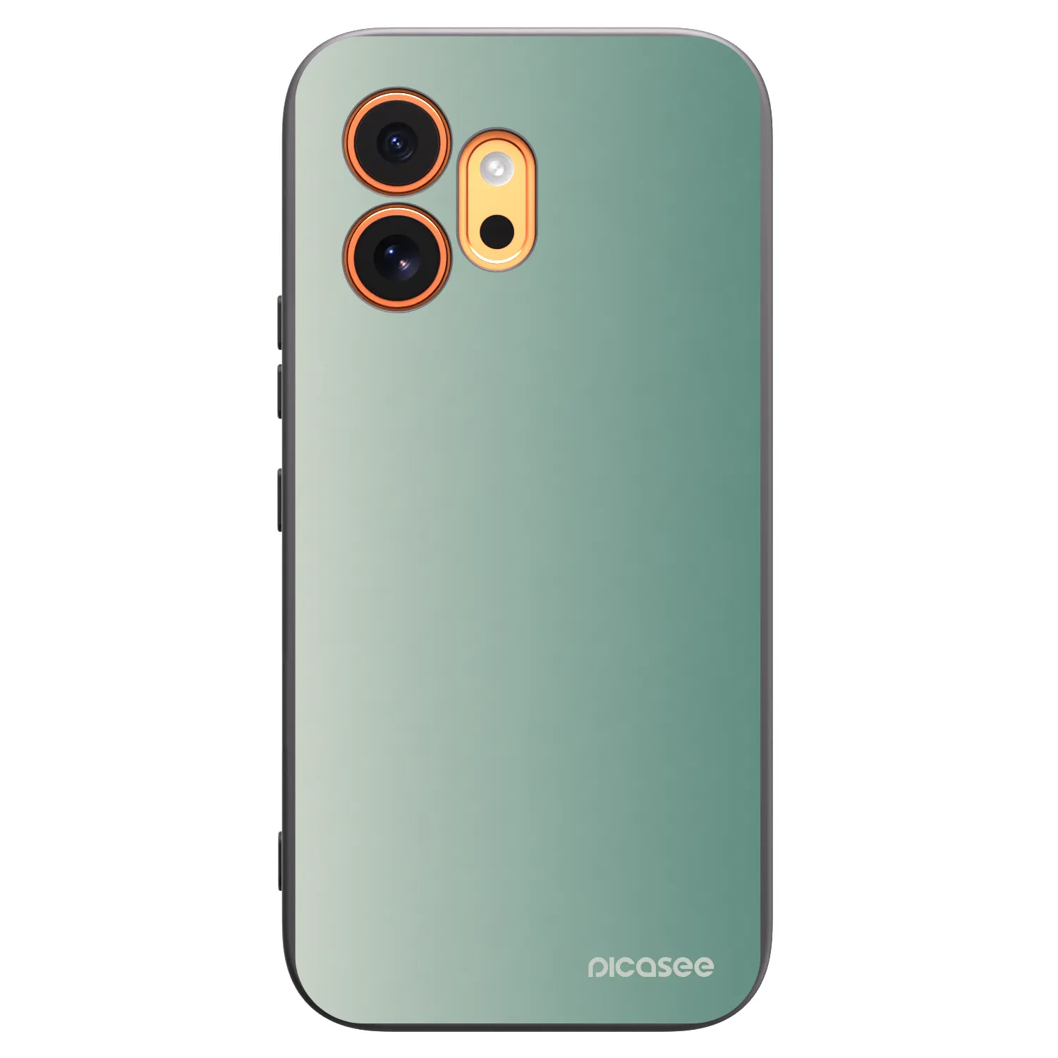 Picasee husă neagră din silicon pentru Honor 600 - Misty Sage