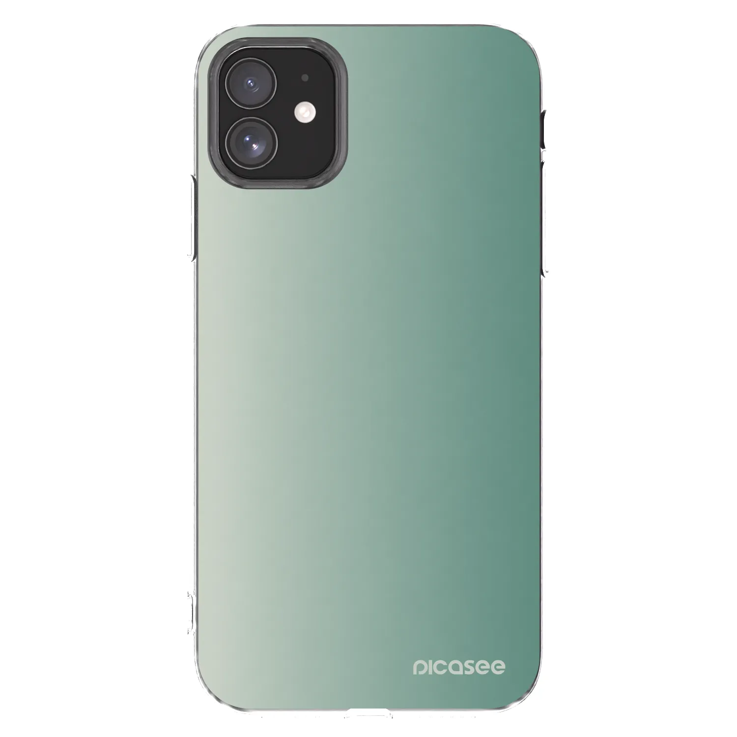 Picasee husă transparentă din silicon pentru Apple iPhone 11 - Misty Sage